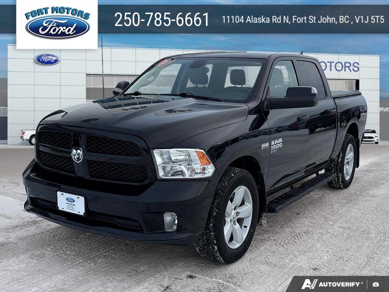 <p>Looking for a reliable workhorse thats ready to tackle any job? Check out this used 2023 RAM 1500 Classic EXPRESS, now available at Fort Motors! This black beauty boasts a rugged pickup truck design, perfect for both work and play. With its 4-wheel drive capability and automatic transmission, youll have the power and control you need, whether youre navigating city streets or venturing off the beaten path. This RAM 1500 Classic EXPRESS has only 19401KM on the odometer.</p>
<p>Inside, youll find a comfortable black cloth interior designed for practicality and durability. This truck is equipped with a range of features to enhance your driving experience, from the convenience of cruise control to the added safety of a Parkview Back-Up Camera. The inclusion of a block heater makes it ideal for those chilly Canadian winters.</p>
<p>Here are five standout features that make this RAM 1500 Classic EXPRESS a great choice:</p>
<ul>
<li><strong>4-Wheel Drive:</strong> Conquer any terrain with confidence.</li>
<li><strong>Parkview Back-Up Camera:</strong> Makes parking and maneuvering a breeze.</li>
<li><strong>Block Heater:</strong> Ensures easy starts in cold weather.</li>
<li><strong>Trailer Wiring Harness:</strong> Ready to tow your gear.</li>
<li><strong>Electronic Shift:</strong> Effortless gear changes for a smooth ride.</li>
</ul>
<p>Visit Fort Motors today to experience this impressive RAM 1500 Classic EXPRESS for yourself!</p>
<p><strong><em>Powered by AutoIntelligence™</em></strong>
Vehicle information has been generated using artificial intelligence and is provided for informational purposes only. While efforts are made to ensure accuracy, please confirm all details directly with the dealer.</p>
