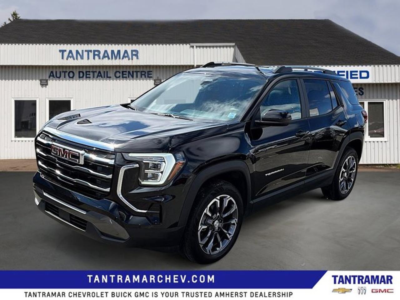 Recent Arrival! Odometer is 559 kilometers below market average! Black 2025 GMC Terrain Elevation AWD 8-Speed Automatic with Overdrive 1.5L DOHCValue Market Pricing, AWD.Certified. GM Certified Details:* 3.99% Financing for 24 Months On Selected Certified Pre-Owned Vehicles 24 Months - 3.99% 36 Months  3.99% 48 Months  3.99% 60 Months - 3.99% 72 Months  4.99% 84 Months - 4.99% Rate valid for the period from February 3, 2026 - March 31, 2026* 3 months or 5,000 kilometres (whichever comes first) which can be extended or upgraded to an even more comprehensive Certified Pre-Owned Vehicle Protection Plan* Exchange policy is 30 days or 2,500 kilometres, whichever comes first* 150+ Point Inspection* 24/7 roadside assistance for 3 months or 5,000 km (whichever comes first)* 1-month OnStar trial and sign up for a paid plan to enjoy the first two months on us. GM Owner Centre and Mobile App. Free SiriusXM Trial