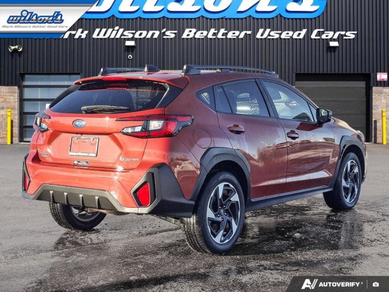 2024 Subaru XV Crosstrek Limited AWD | Leather | Sunroof | Nav | Adaptive Cruise | Heated Wheel + Seats | CarPlay and More ! Photo4