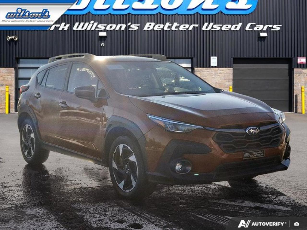 2024 Subaru XV Crosstrek Limited AWD | Leather | Sunroof | Nav | Adaptive Cruise | Heated Wheel + Seats | CarPlay and More ! Photo