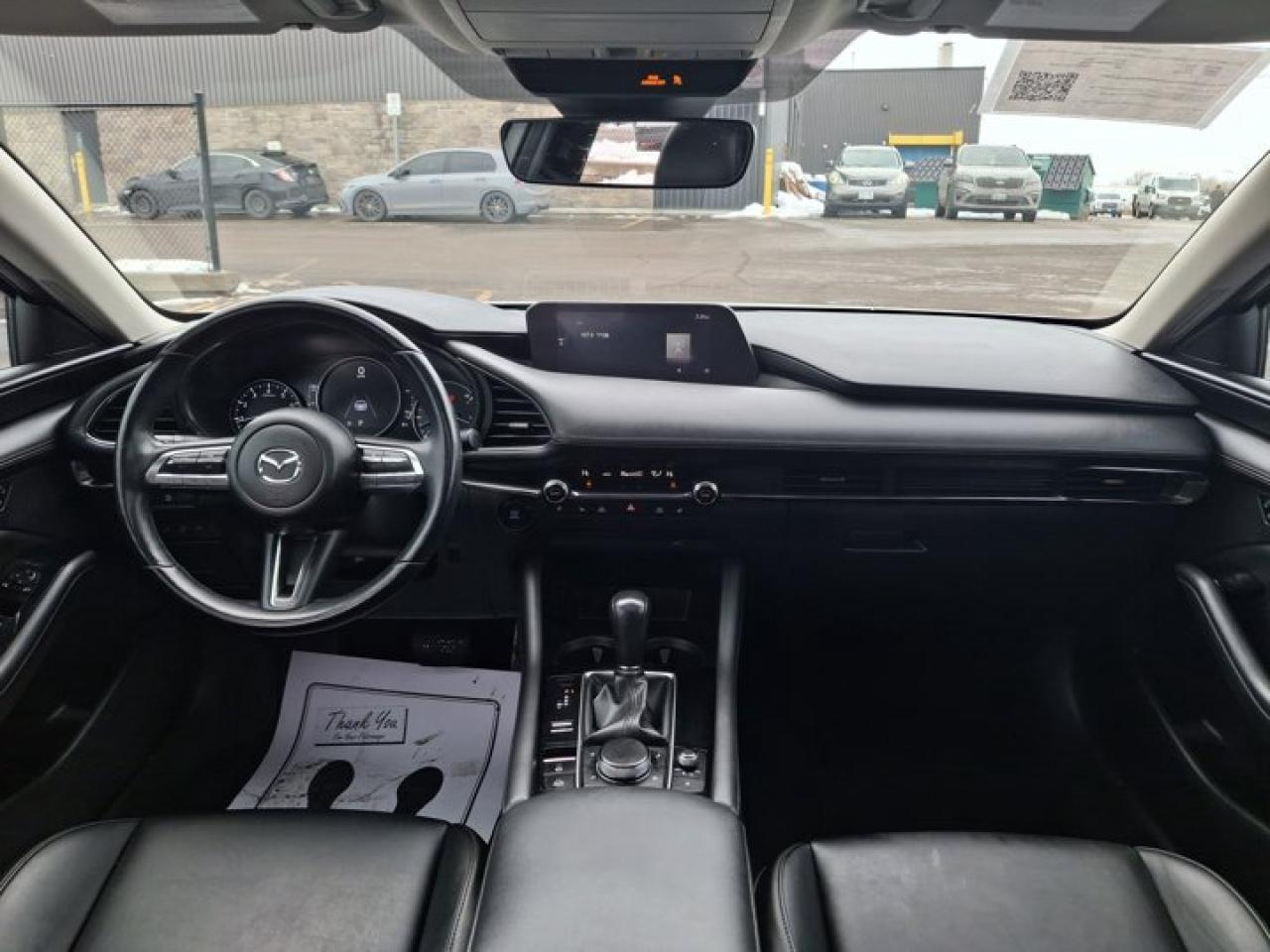 2019 Mazda MAZDA3 GS | Leather | Sunroof | Adaptive Cruise | Heated Wheel + Seats | CarPlay + Android | and More ! Photo