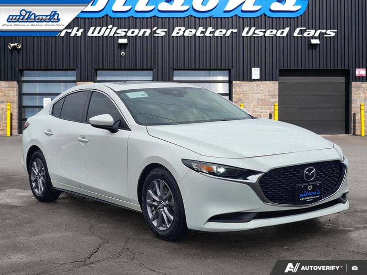 2019 Mazda MAZDA3 GS | Leather | Sunroof | Adaptive Cruise | Heated Wheel + Seats | CarPlay + Android | and More ! Photo
