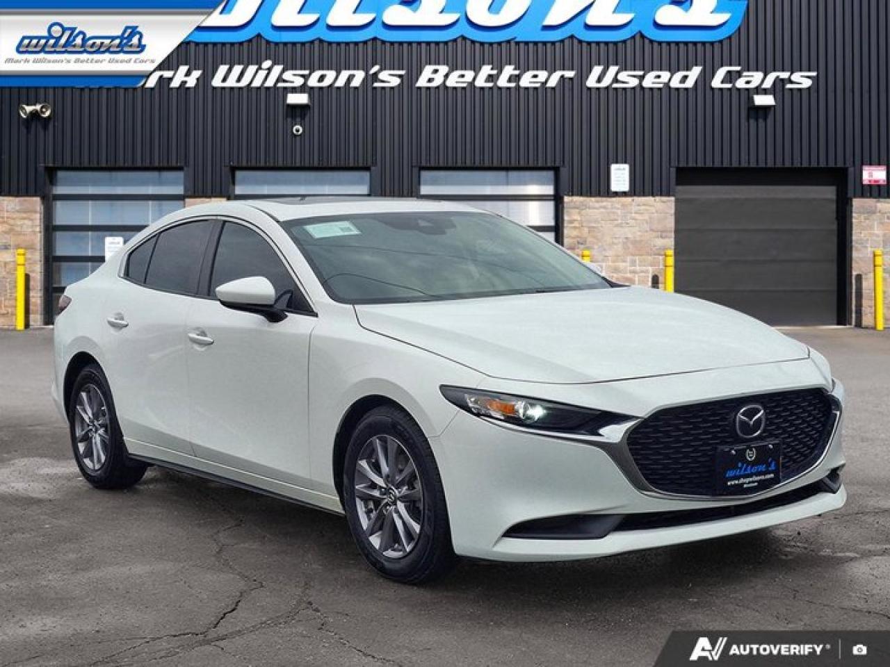 2019 Mazda MAZDA3 GS | Leather | Sunroof | Adaptive Cruise | Heated Wheel + Seats | CarPlay + Android | and More ! Photo