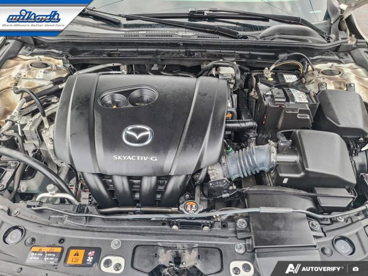 2019 Mazda MAZDA3 GS | Leather | Sunroof | Adaptive Cruise | Heated Wheel + Seats | CarPlay + Android | and More ! Photo