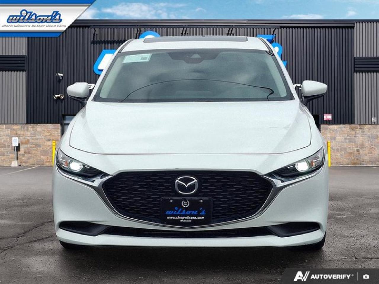 2019 Mazda MAZDA3 GS | Leather | Sunroof | Adaptive Cruise | Heated Wheel + Seats | CarPlay + Android | and More ! Photo