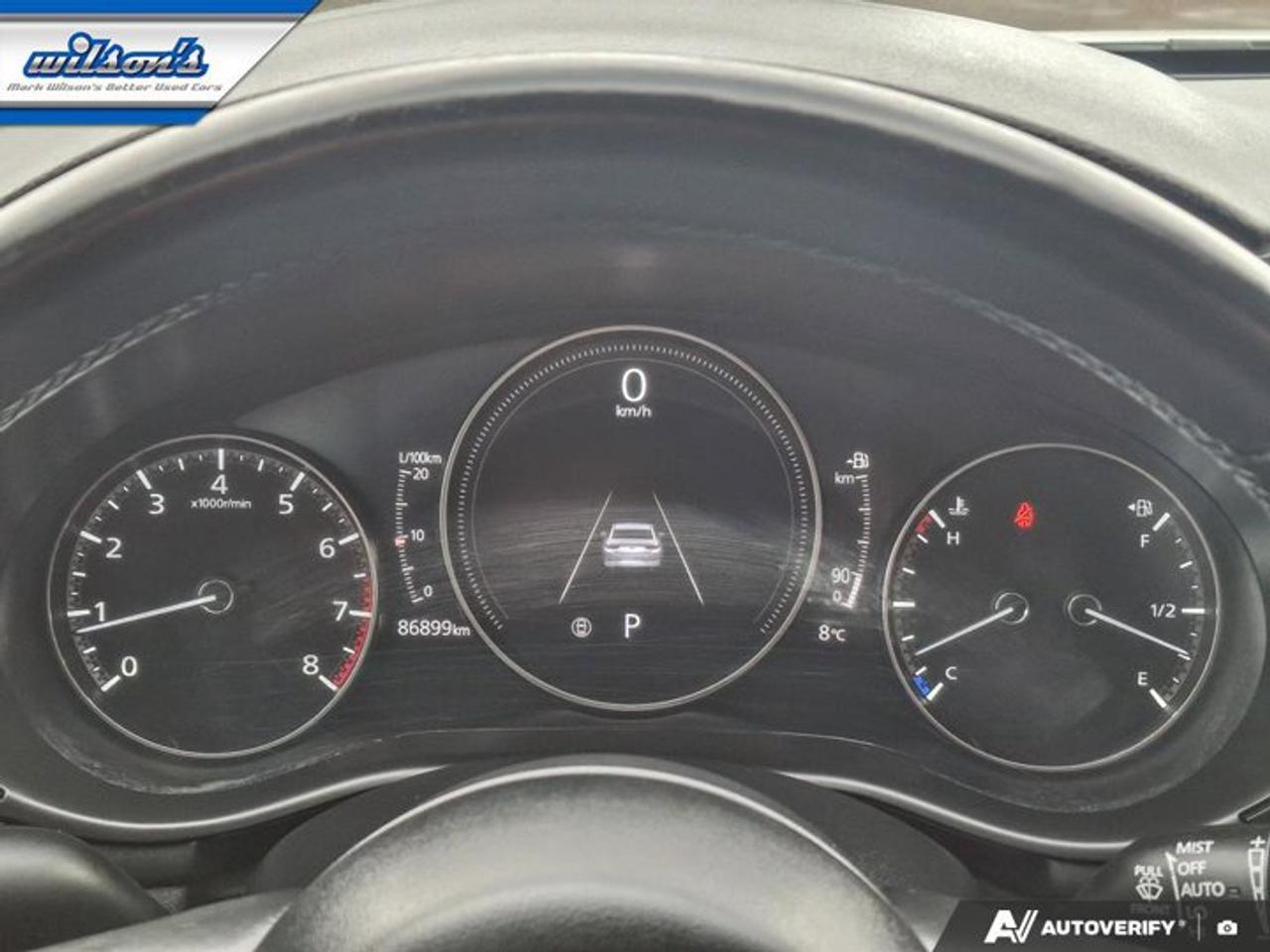 2019 Mazda MAZDA3 GS | Leather | Sunroof | Adaptive Cruise | Heated Wheel + Seats | CarPlay + Android | and More ! Photo