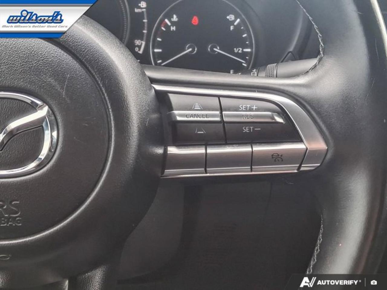 2019 Mazda MAZDA3 GS | Leather | Sunroof | Adaptive Cruise | Heated Wheel + Seats | CarPlay + Android | and More ! Photo