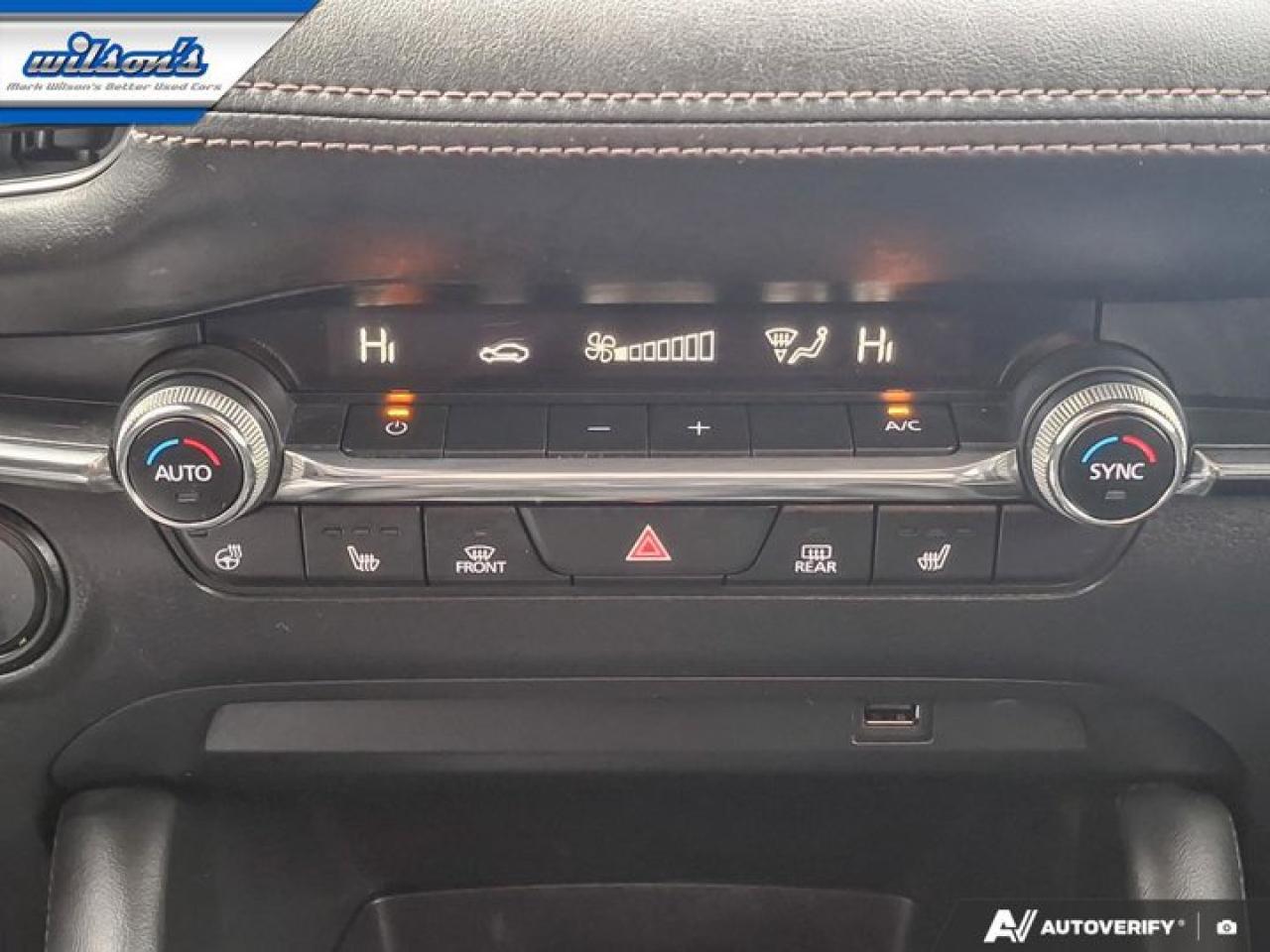 2019 Mazda MAZDA3 GS | Leather | Sunroof | Adaptive Cruise | Heated Wheel + Seats | CarPlay + Android | and More ! Photo