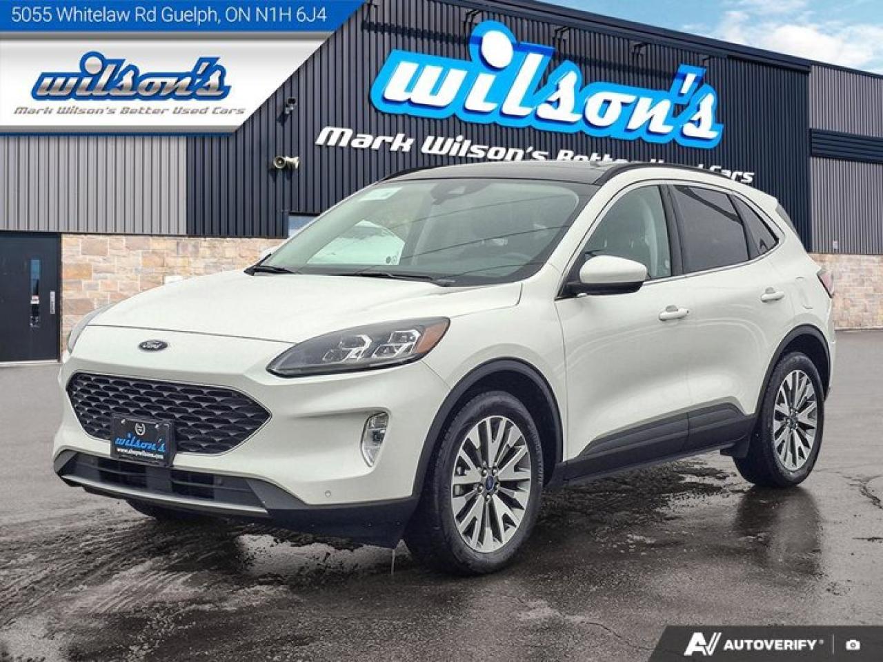 Used 2022 Ford Escape Titanium AWD | Tow Pkg | Leather | Sunroof | Nav | Adaptive Cruise | Heated Wheel + Seats and More ! for sale in Guelph, ON