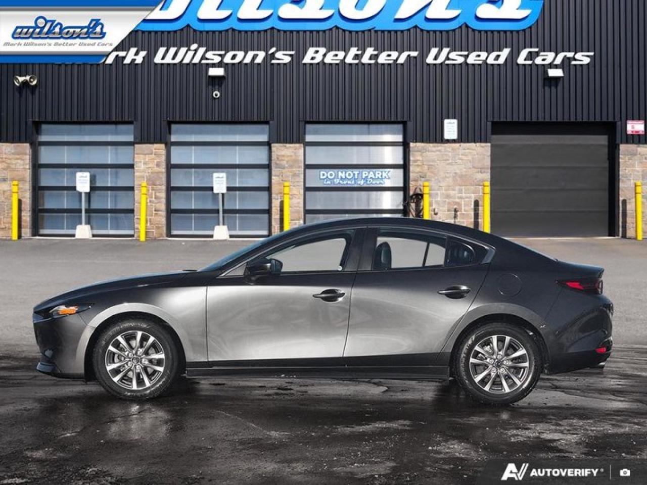 2022 Mazda MAZDA3 GS AWD | Leather | Sunroof | Heated Wheel + Seats | Adaptive Cruise | CarPlay + Android | and More ! Photo