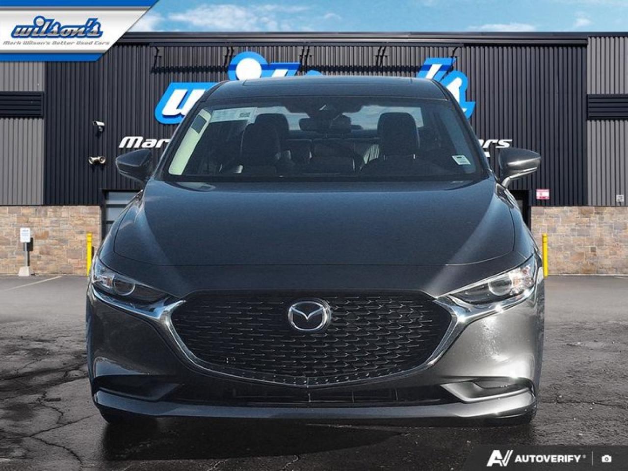 2022 Mazda MAZDA3 GS AWD | Leather | Sunroof | Heated Wheel + Seats | Adaptive Cruise | CarPlay + Android | and More ! Photo