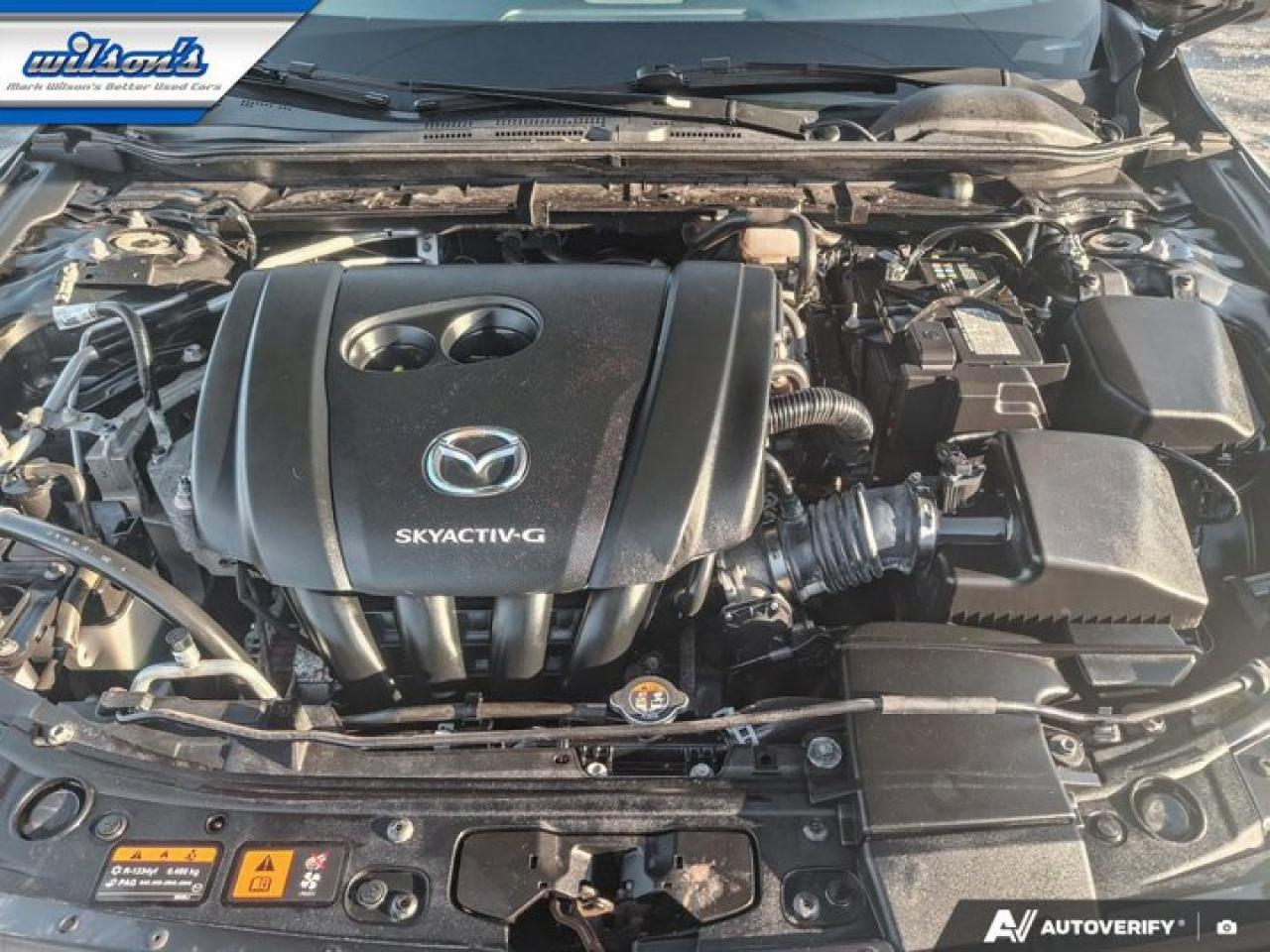 2022 Mazda MAZDA3 GS AWD | Leather | Sunroof | Heated Wheel + Seats | Adaptive Cruise | CarPlay + Android | and More ! Photo