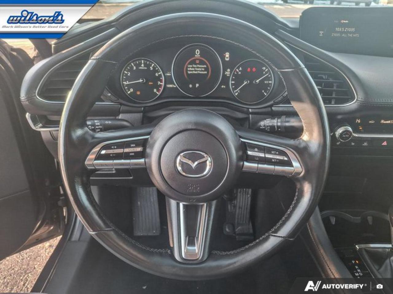 2022 Mazda MAZDA3 GS AWD | Leather | Sunroof | Heated Wheel + Seats | Adaptive Cruise | CarPlay + Android | and More ! Photo