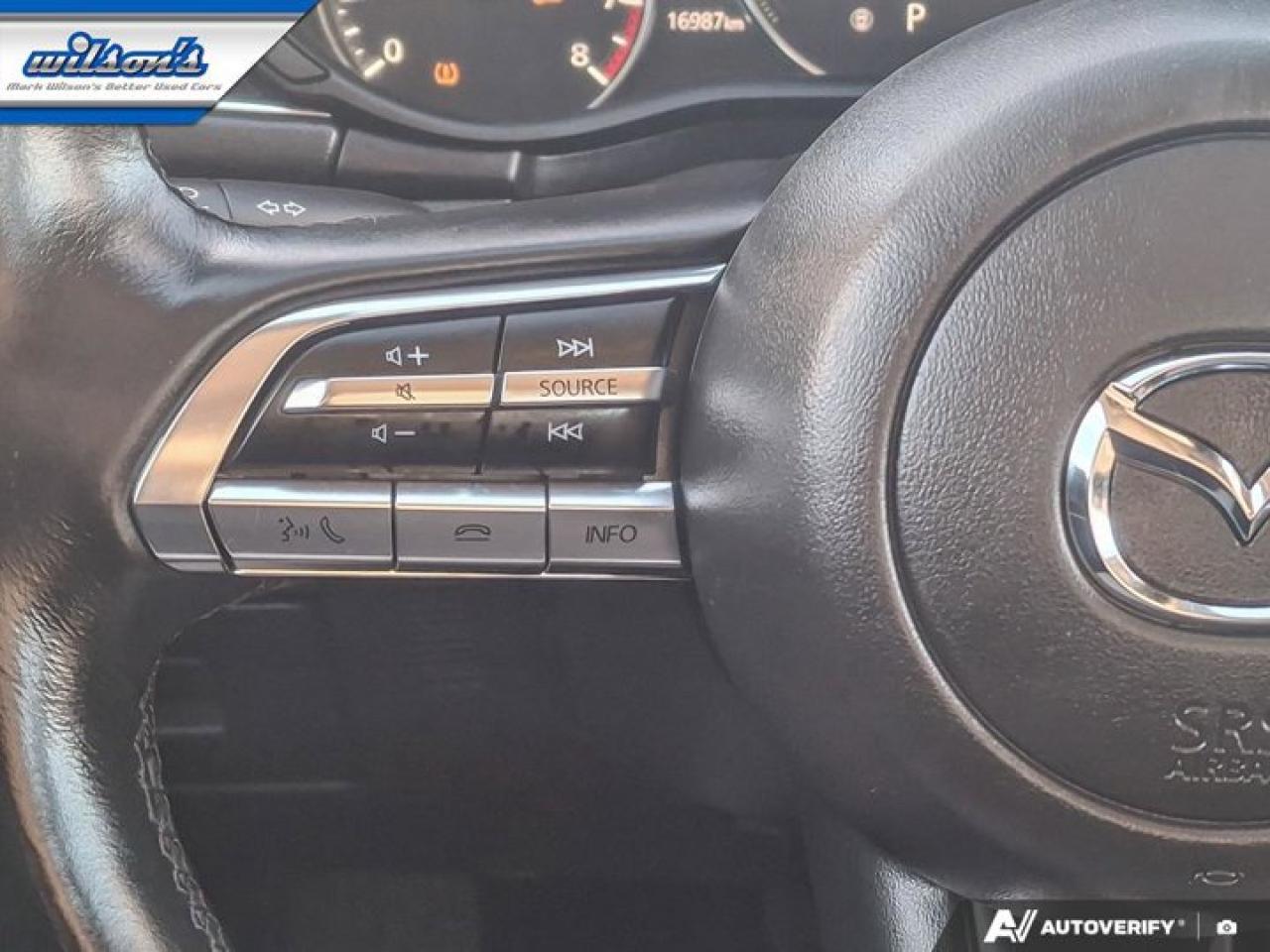 2022 Mazda MAZDA3 GS AWD | Leather | Sunroof | Heated Wheel + Seats | Adaptive Cruise | CarPlay + Android | and More ! Photo