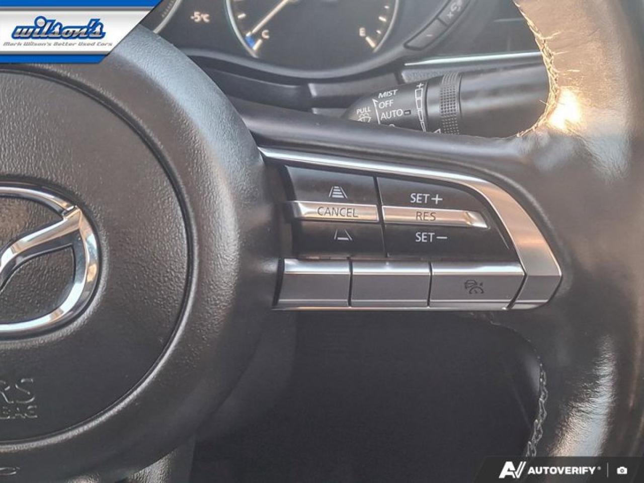 2022 Mazda MAZDA3 GS AWD | Leather | Sunroof | Heated Wheel + Seats | Adaptive Cruise | CarPlay + Android | and More ! Photo