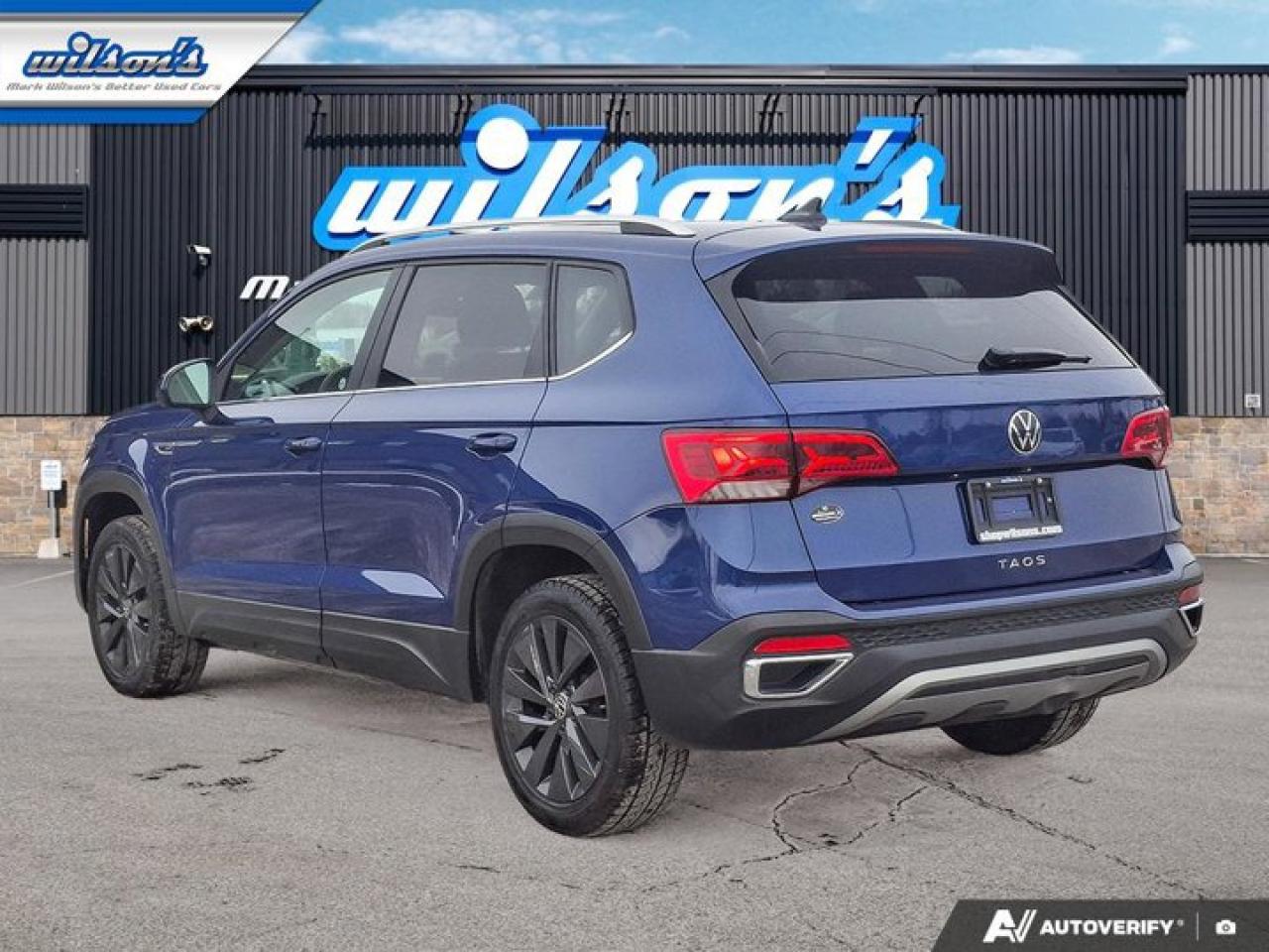 2024 Volkswagen Taos Comfortline | Panoramic Sunroof | Adaptive Cruise | Heated Wheel + Seats | CarPlay and More ! Photo