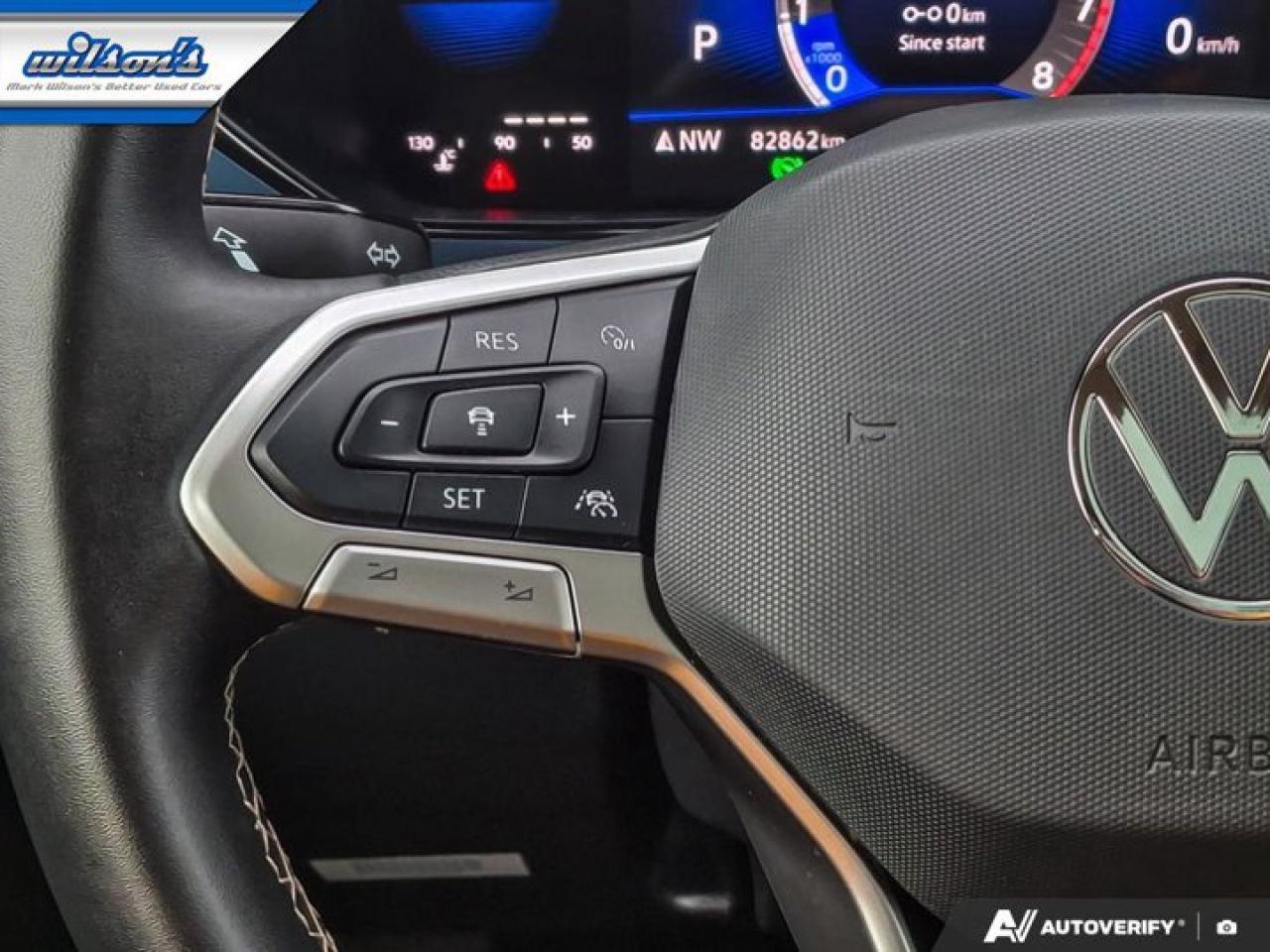 2024 Volkswagen Taos Comfortline | Panoramic Sunroof | Adaptive Cruise | Heated Wheel + Seats | CarPlay and More ! Photo