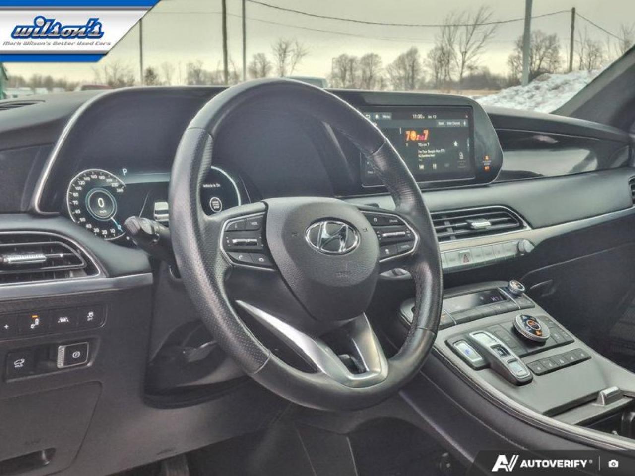 2020 Hyundai PALISADE Ultimate | Leather | HUD | 360 Camera | Sunroof | Nav | Adaptive Cruise | and More ! Photo