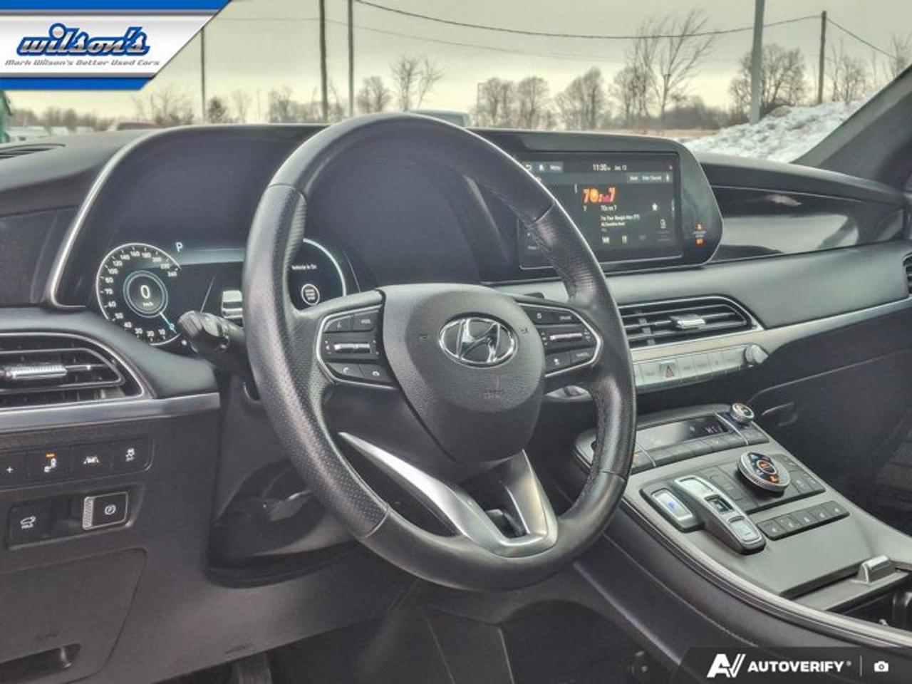 2020 Hyundai PALISADE Ultimate | Leather | HUD | 360 Camera | Sunroof | Nav | Adaptive Cruise | and More ! Photo