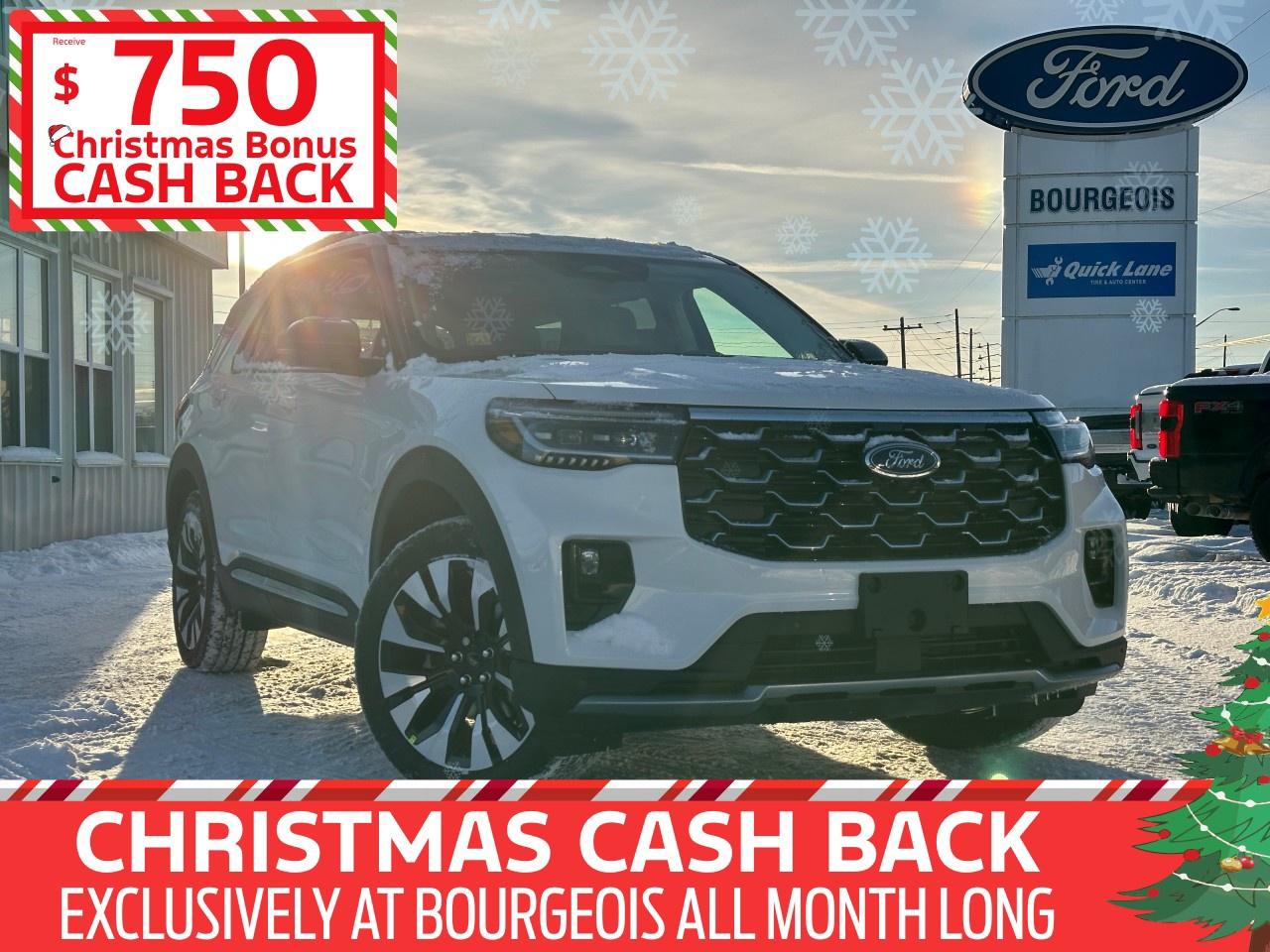 New 2026 Ford Explorer Platinum 4WD for sale in Midland, ON