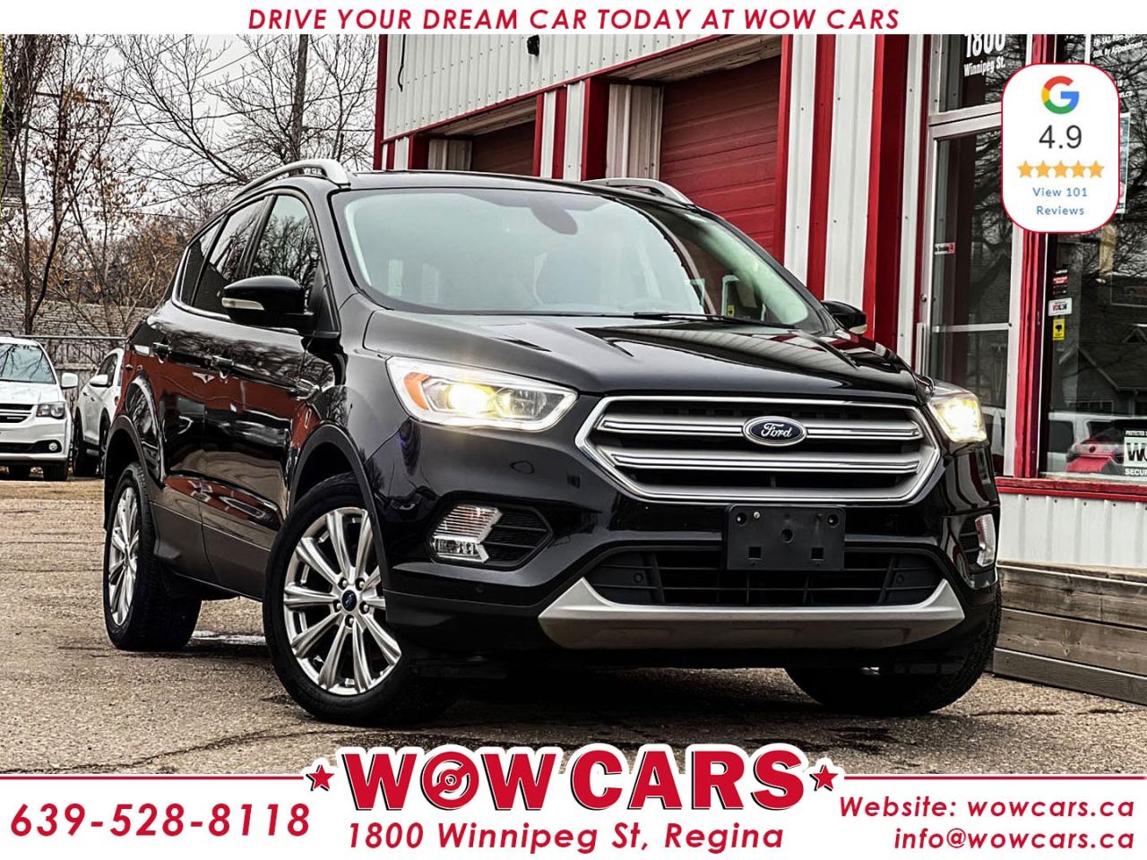 Used 2018 Ford Escape Titanium AWD for sale in Regina, SK