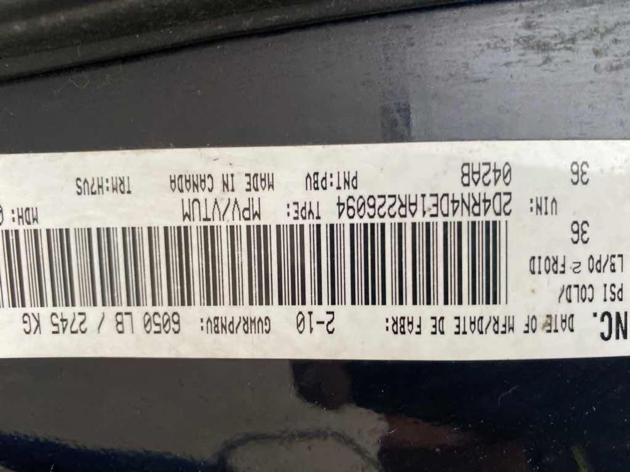 2010 Dodge Grand Caravan SE Photo