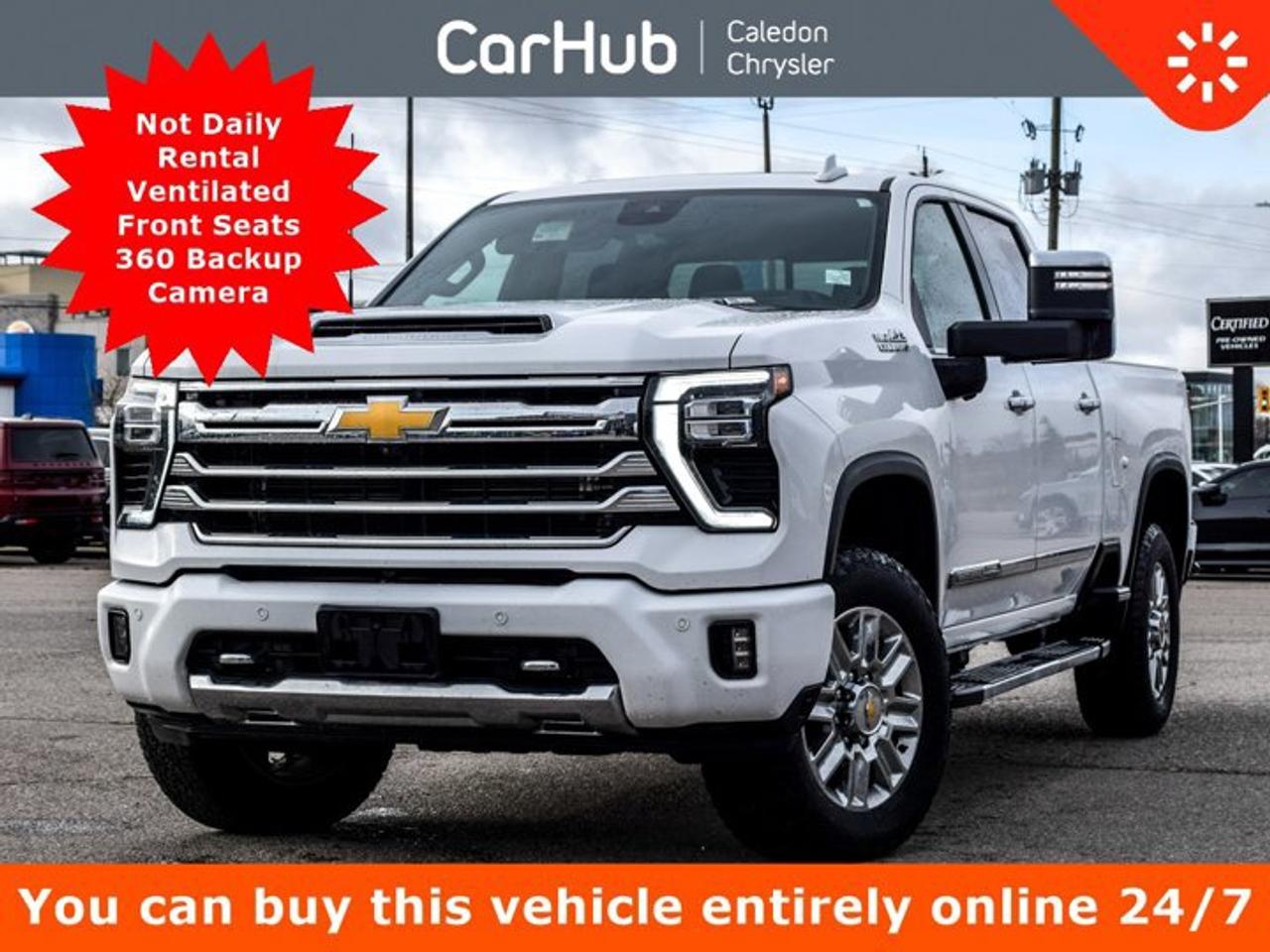 2024 Chevrolet Silverado 3500HD High Country 4WD Crew Cab 159" 6.6L Diesel Leather  5 passengers with captain chair Photo0