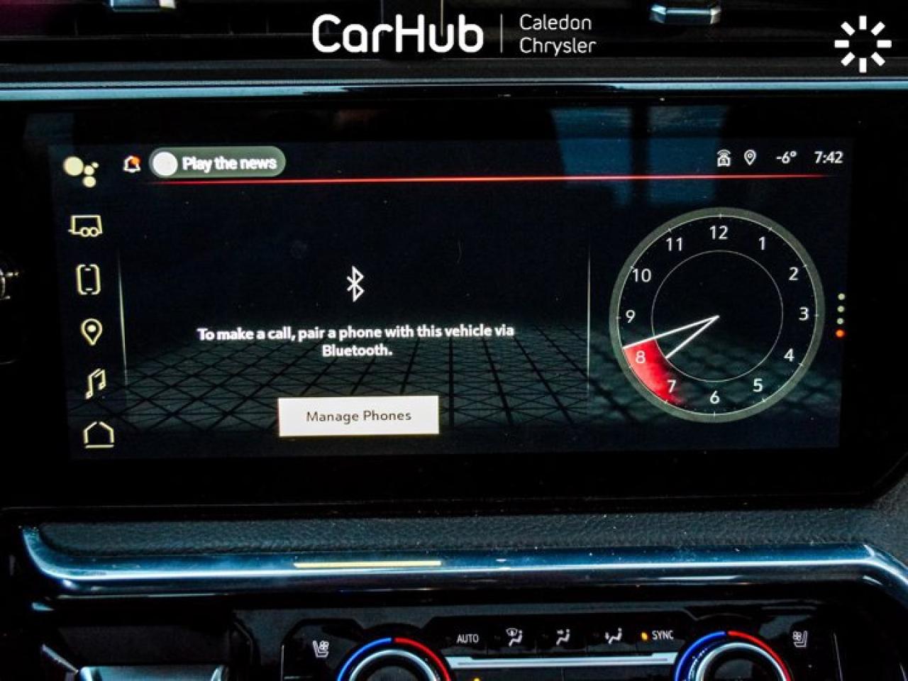 2023 GMC Sierra 1500 Denali 4WD Crew Cab 147" 5.3L Leather Multi Pro TailGate Sunroof Photo