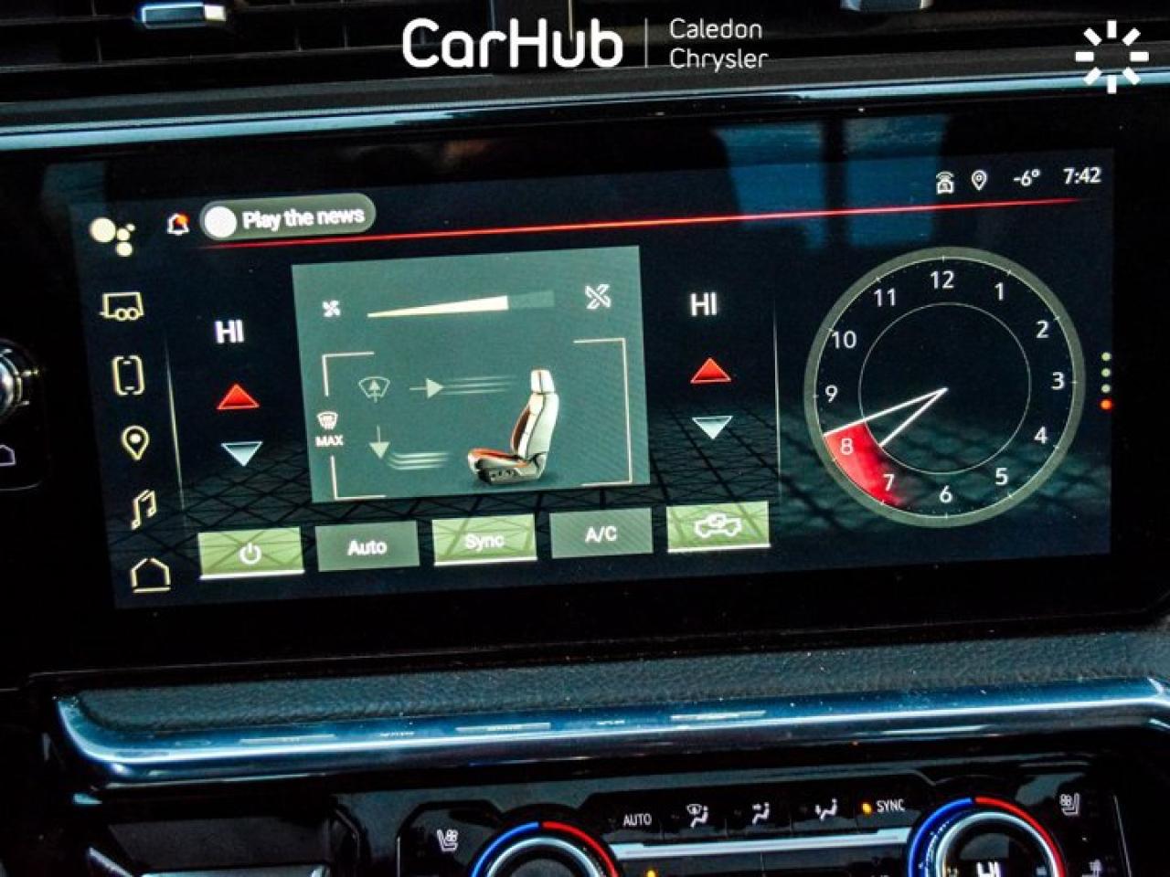 2023 GMC Sierra 1500 Denali 4WD Crew Cab 147" 5.3L Leather Multi Pro TailGate Sunroof Photo