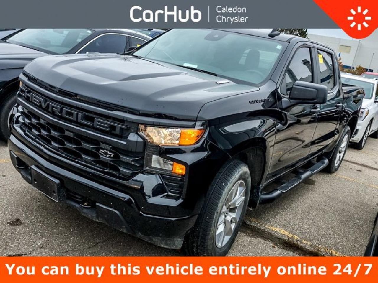 2024 Chevrolet Silverado 1500 Custom 4WD Crew Cab 147" 6 Passenger R-Start Alloy Photo0