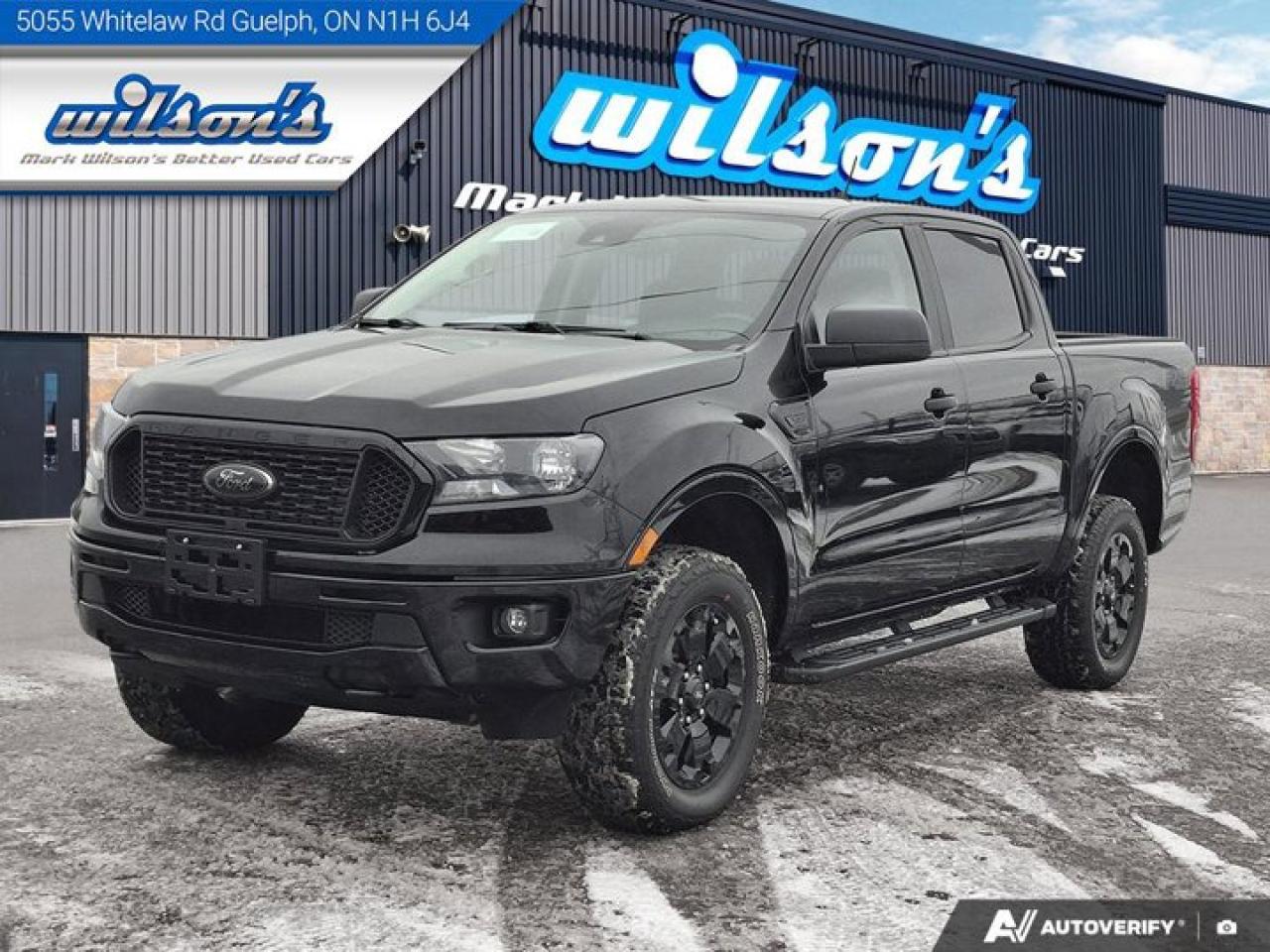 Check out this certified 2023 Ford Ranger XLT 4WD | Black Appearance Pkg | Remote Start | Trailer Tow Pkg | FX4 Off-Road | and More !. Its Automatic transmission and 2.3 L engine will keep you going. This Ford Ranger has the following options: Tow Package, Remote Start, Air Conditioning, Tilt Steering Wheel, Steering Radio Controls, Power Windows, Power Locks, Traction Control, Power Mirrors, and 4X4. Test drive this vehicle at Mark Wilsons Better Used Cars, 5055 Whitelaw Road, Guelph, ON N1H 6J4.60+ years of World Class Service!500+ Live Market Priced VEHICLES! ONE MASSIVE LOCATION!Free Local Delivery Available!FINANCING! - Better than bank rates! 6 Months No Payments available on approved credit OAC. Zero Down Available. We have expert licensed credit specialists to secure the best possible rate for you and keep you on budget ! We are your financing broker, let us do all the leg work on your behalf! Click the RED Apply for Financing button to the right to get started or drop in today!BAD CREDIT APPROVED HERE! - You dont need perfect credit to get a vehicle loan at Mark Wilsons Better Used Cars! We have a dedicated licensed team of credit rebuilding experts on hand to help you get the car of your dreams!WE LOVE TRADE-INS! - Top dollar trade-in values!SELL us your car even if you dont buy ours! HISTORY: Free Carfax report included.Certification included! No shady fees for safety!EXTENDED WARRANTY: Available30 DAY WARRANTY INCLUDED: 30 Days, or 3,000 km (mechanical items only). No Claim Limit (abuse not covered)5 Day Exchange Privilege! *(Some conditions apply)CASH PRICES SHOWN: Excluding HST and Licensing Fees.2021-2026 vehicles may be daily rentals. Please inquire with your Salesperson.