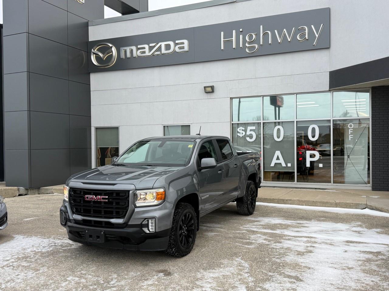 Used 2022 GMC Canyon Crew 4x4 Elevation Short Box for sale in Steinbach, MB