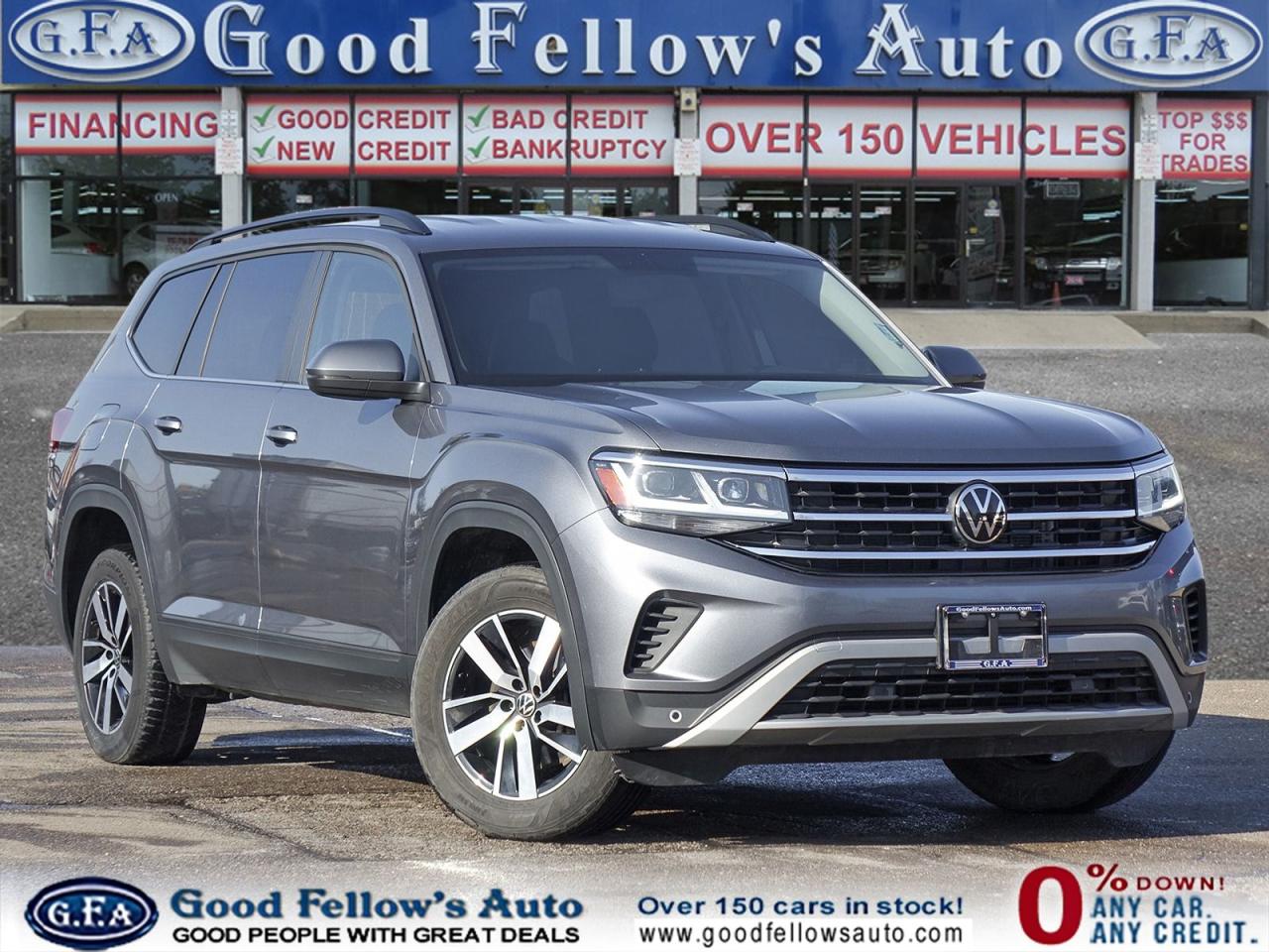 2022 Volkswagen Atlas COMFORTLINE MODEL, AWD, 7 PASSENGER, LEATHER SEATS Photo0