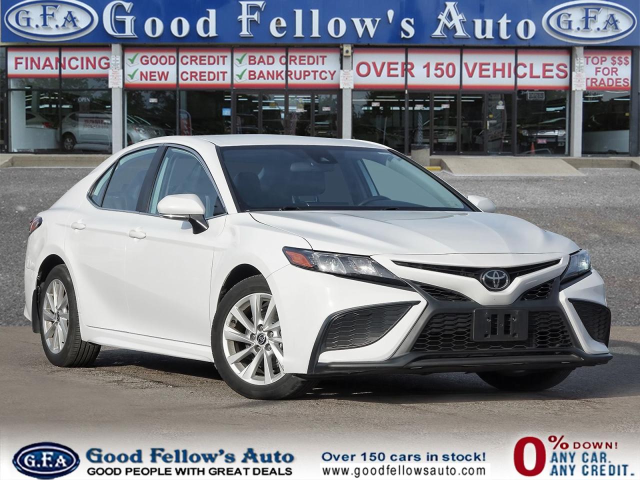 2022 Toyota Camry SE MODEL, REARVIEW CAMERA, LEATHER & CLOTH, HEATED