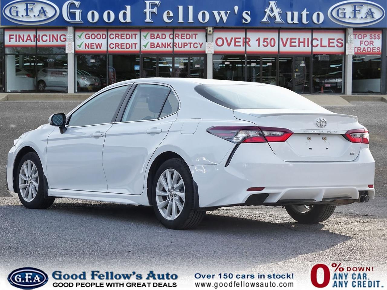 2022 Toyota Camry SE MODEL, REARVIEW CAMERA, LEATHER & CLOTH, HEATED Photo5