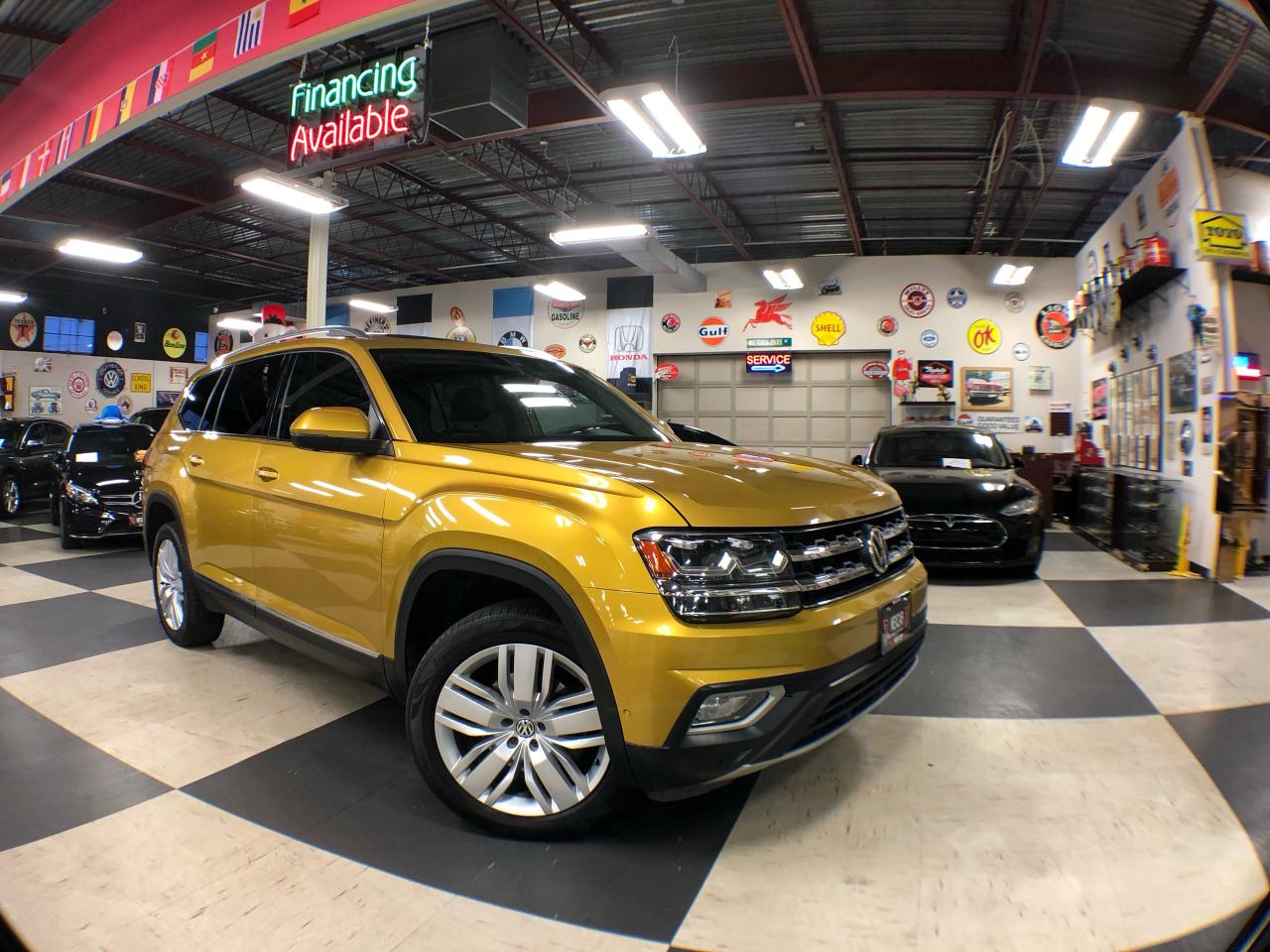 2018 Volkswagen Atlas EXECLINE AWD 7 PASS LEATHER PANO/ROOF NAVI CAMERA