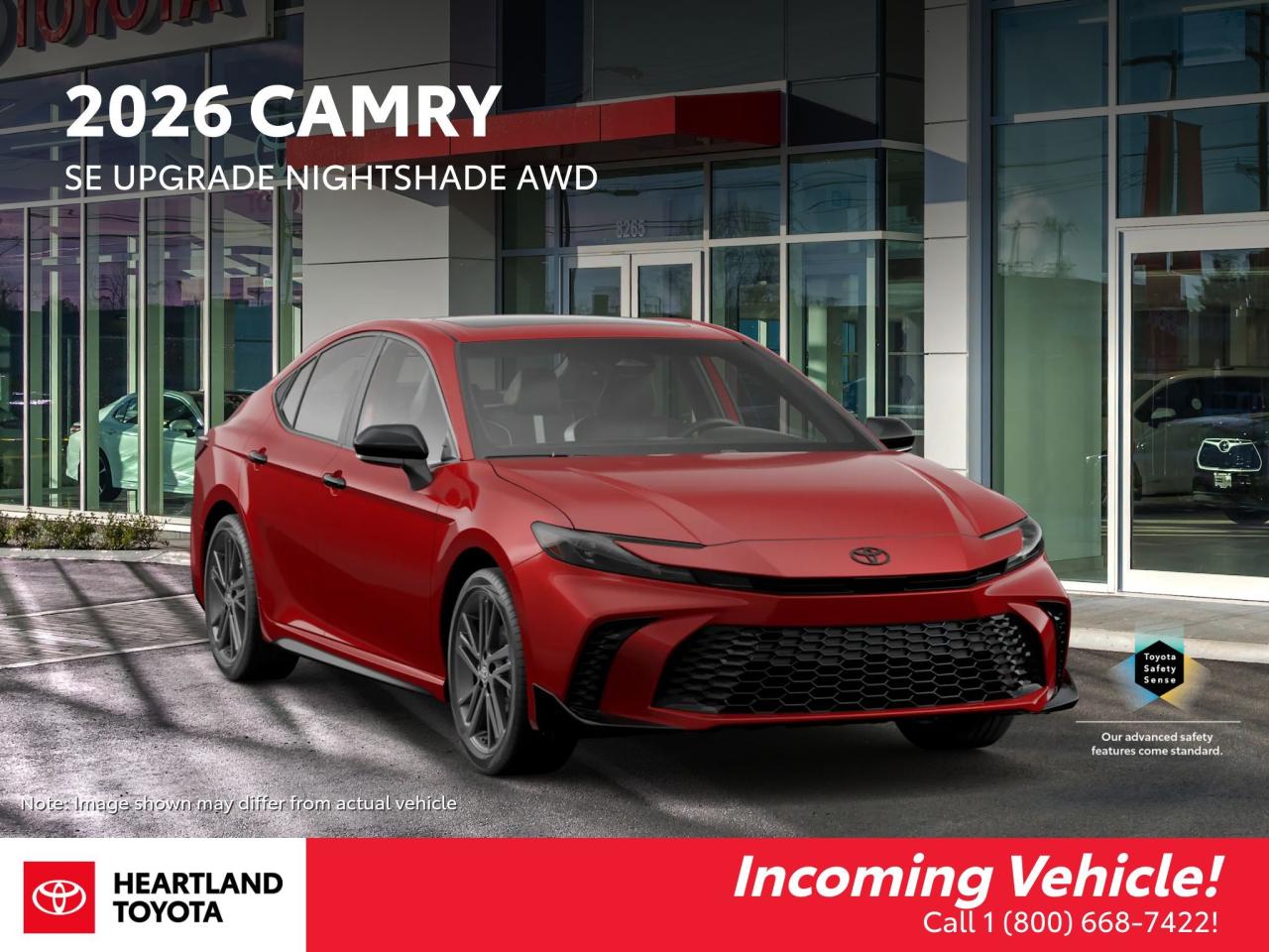 2026 Toyota Camry SE Upgrade CVT AWD Photo0