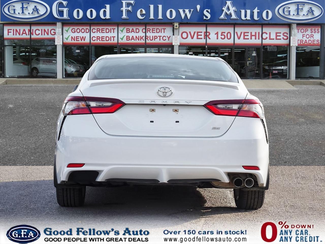 2022 Toyota Camry SE MODEL, REARVIEW CAMERA, LEATHER & CLOTH, HEATED - Photo #4