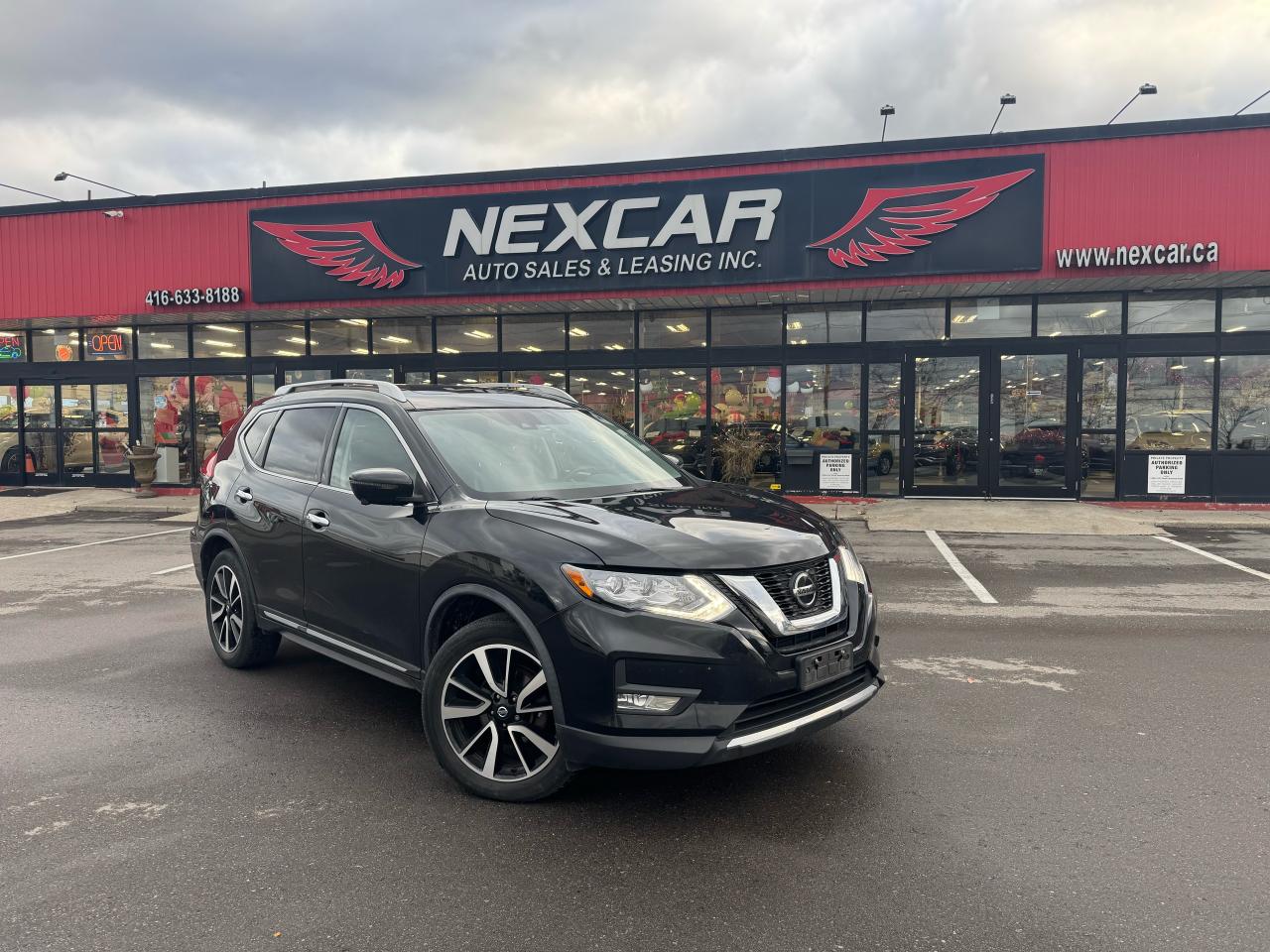 2018 Nissan Rogue SL AWD LEATHER PANO/ROOF NAV CARPLAY B/SPOT CAMERA