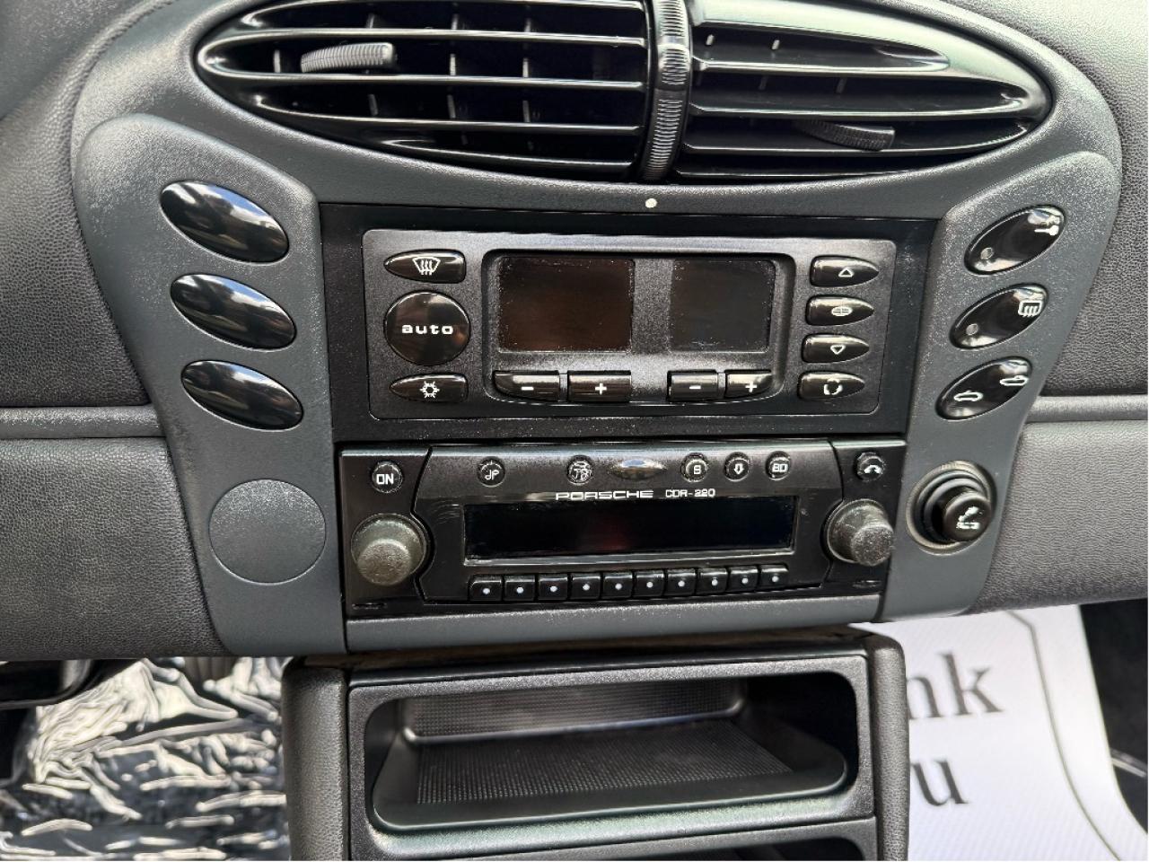 1999 Porsche Boxster 5 Speed Manual CleanCarfax Certified Low KMs Photo