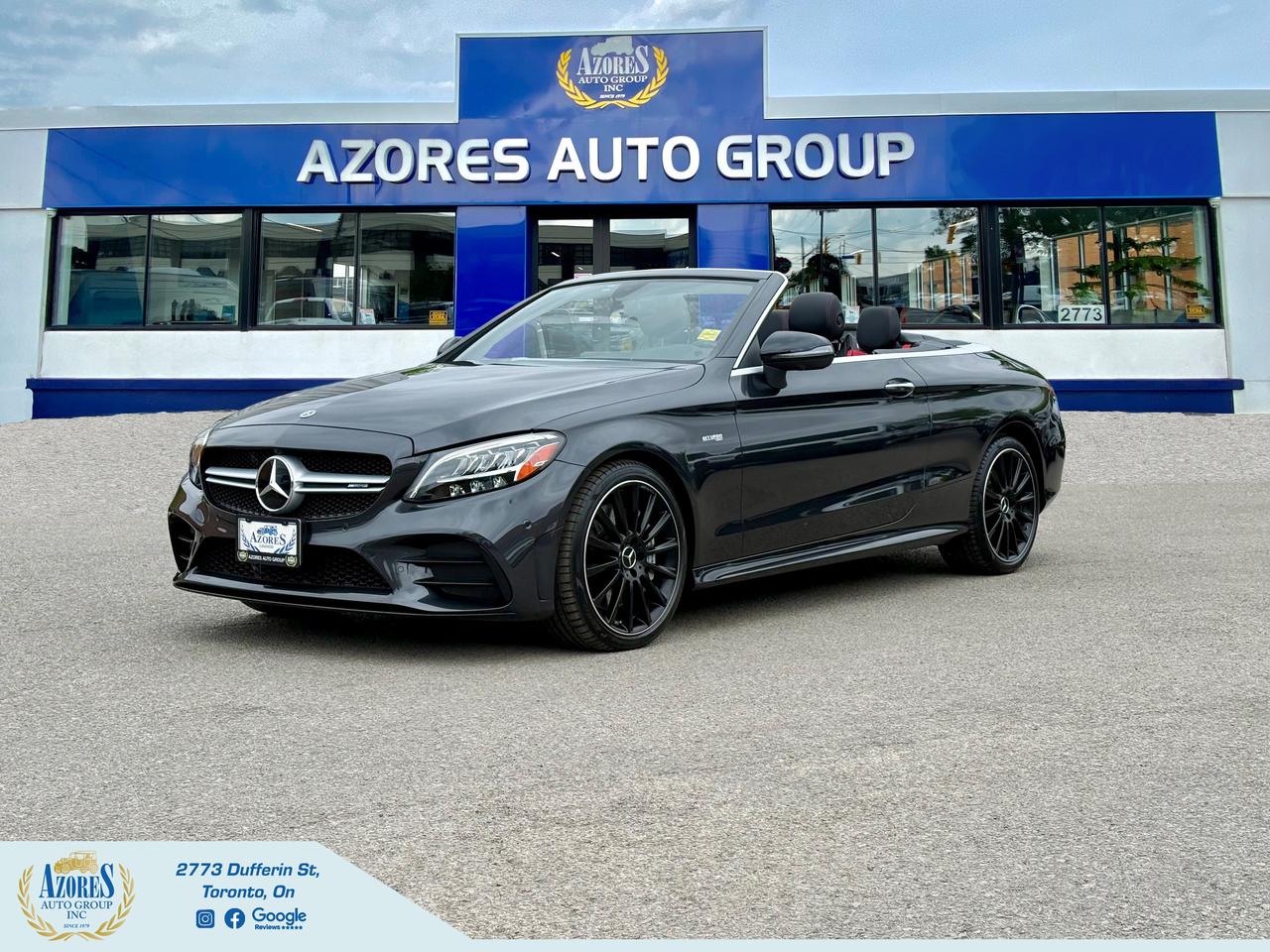 2022 Mercedes-Benz C-Class C43 AMG Cabriolet 4Matic AWD Fully Loaded Warranty Photo