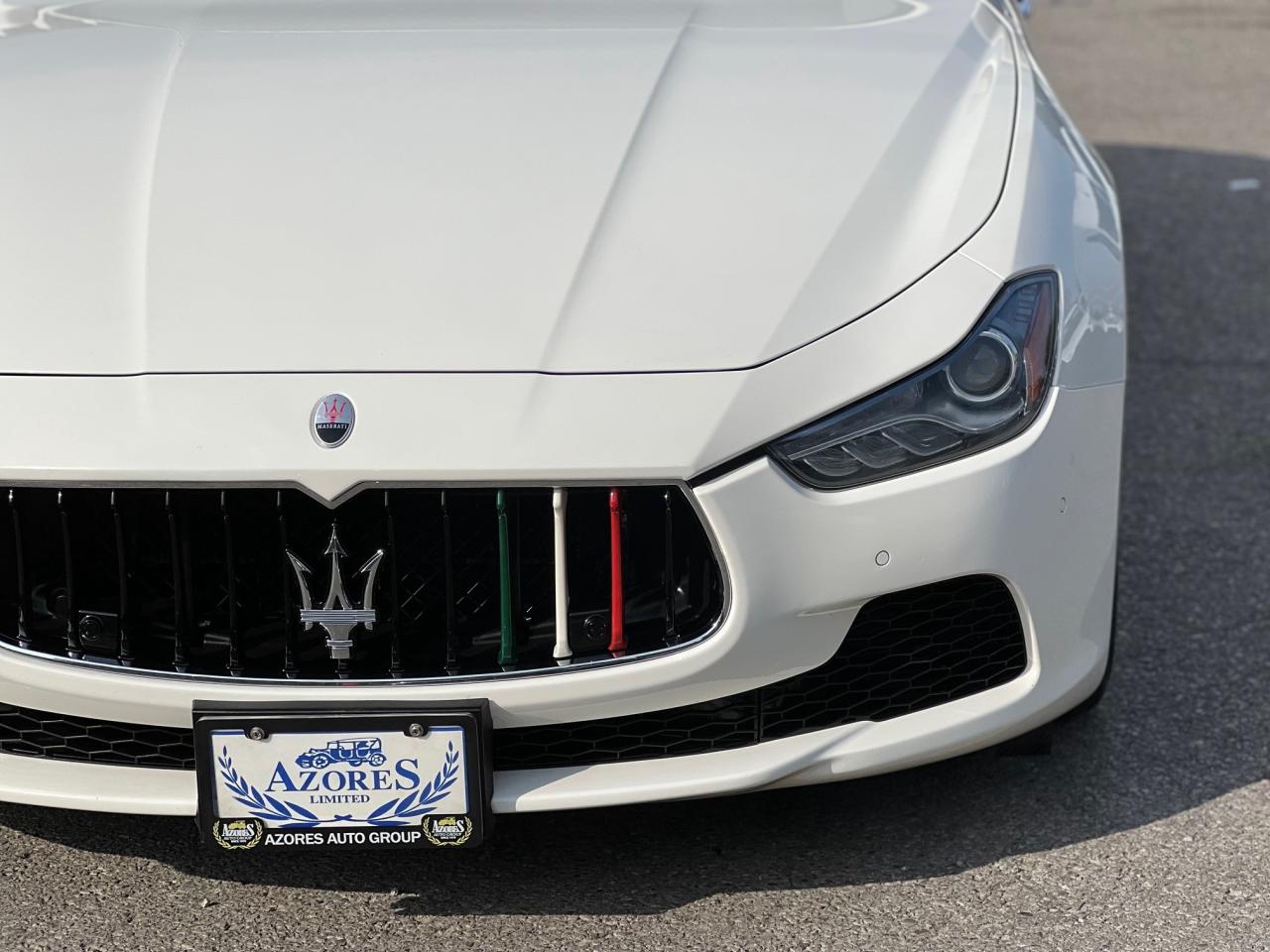 2015 Maserati Ghibli SQ4 Nav B.Cam Sunroof Certified All Wheel Drive Photo4