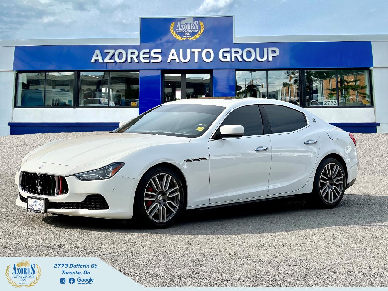 2015 Maserati Ghibli SQ4 Nav B.Cam Sunroof Certified All Wheel Drive Photo