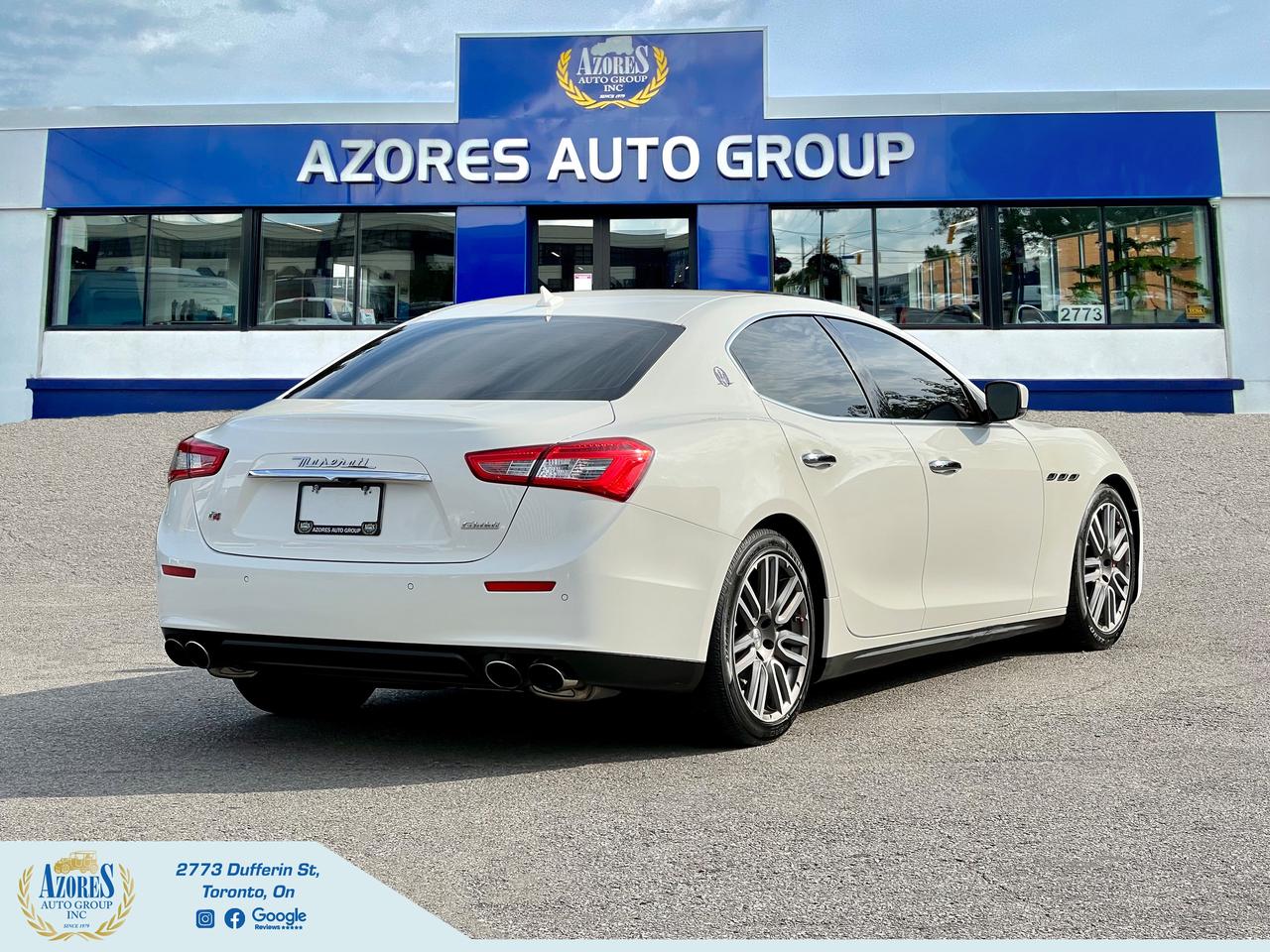 2015 Maserati Ghibli SQ4 Nav B.Cam Sunroof Certified All Wheel Drive Photo