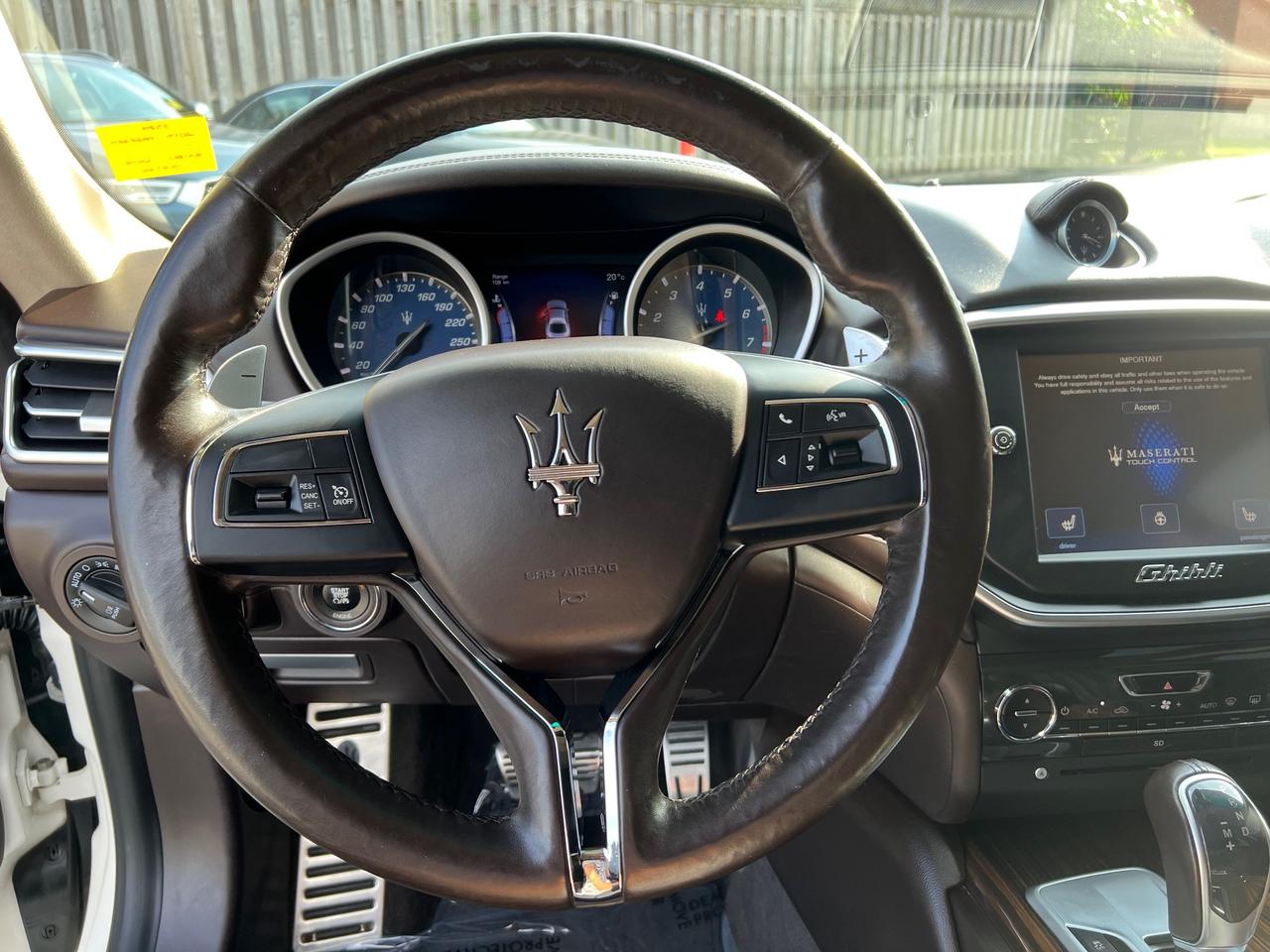 2015 Maserati Ghibli SQ4 Nav B.Cam Sunroof Certified All Wheel Drive Photo