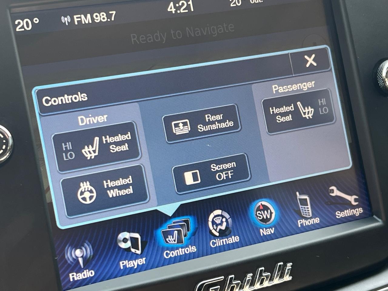 2015 Maserati Ghibli SQ4 Nav B.Cam Sunroof Certified All Wheel Drive Photo