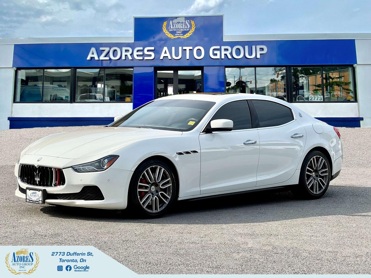 2015 Maserati Ghibli SQ4 Nav B.Cam Sunroof Certified All Wheel Drive Photo5