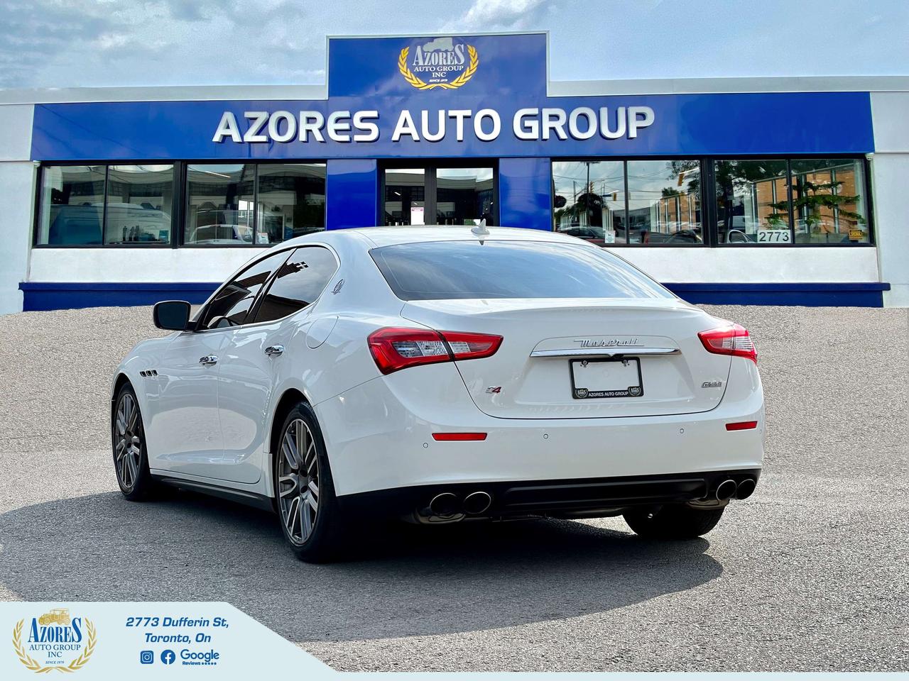 2015 Maserati Ghibli SQ4 Nav B.Cam Sunroof Certified All Wheel Drive Photo3