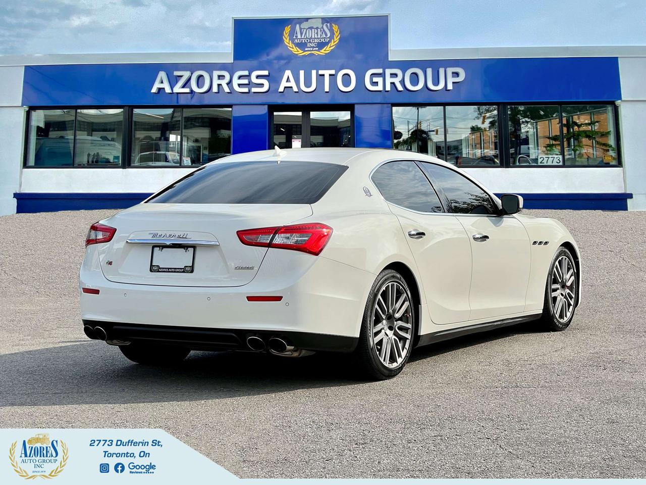 2015 Maserati Ghibli SQ4 Nav B.Cam Sunroof Certified All Wheel Drive Photo2