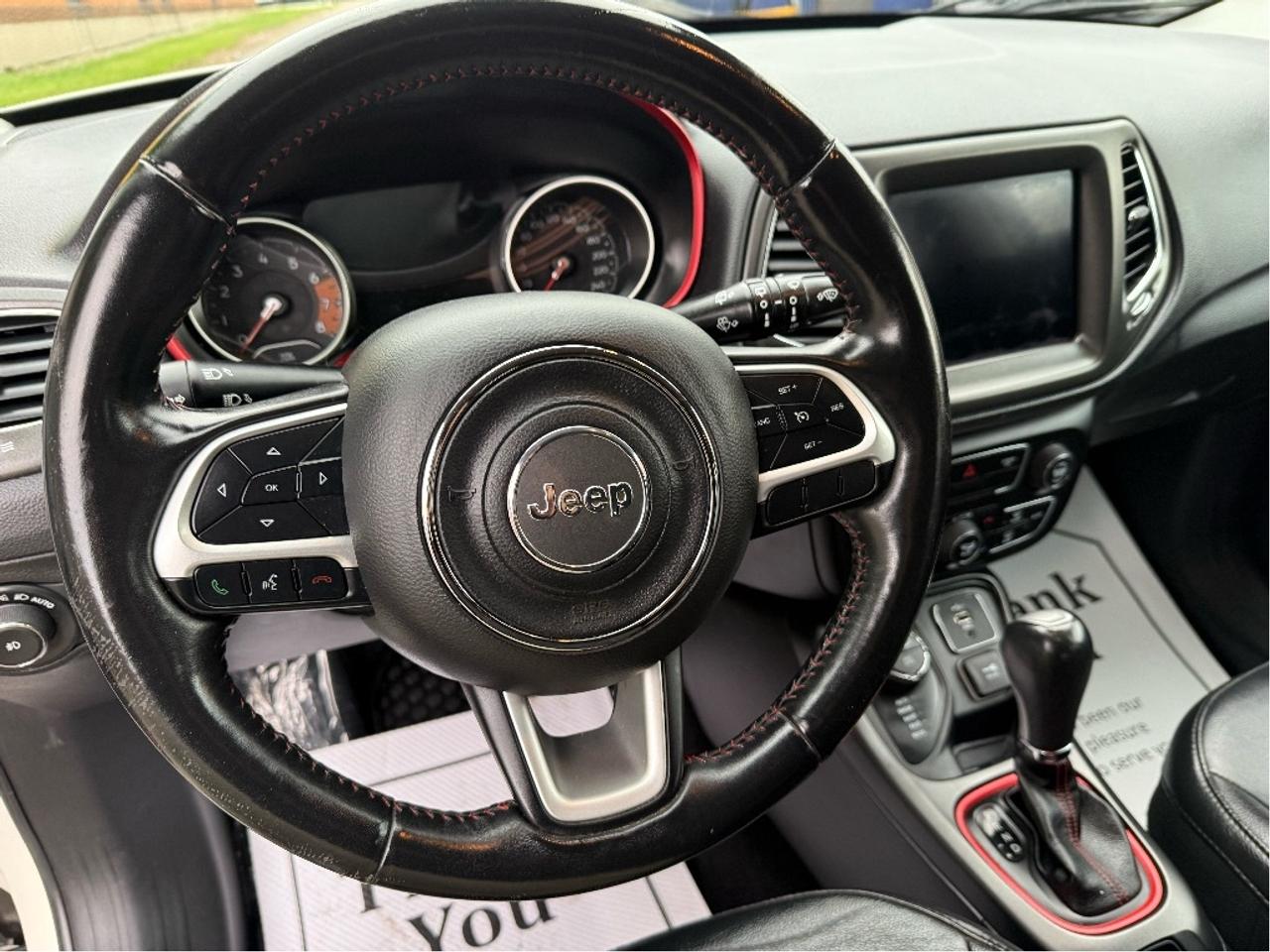 2019 Jeep Compass Trailhawk 4x4 Loaded Nav CarPlay CleanCarfax LowKM Photo